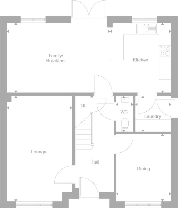"Kingwood" at Oaks Road, Great Glen, Leicester LE8, 4 bedroom detached