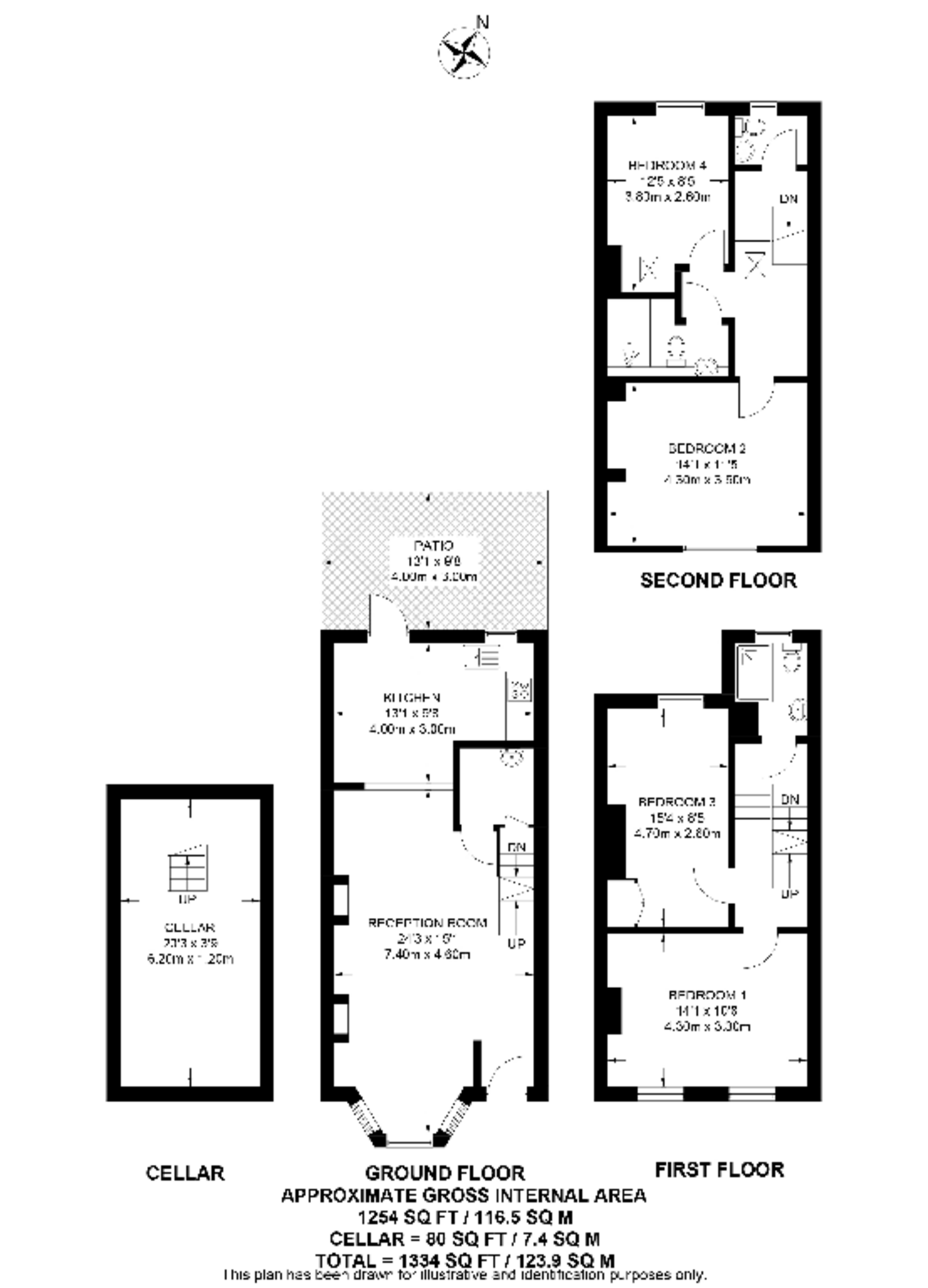 Mossbury Road, Clapham Junction floorplan