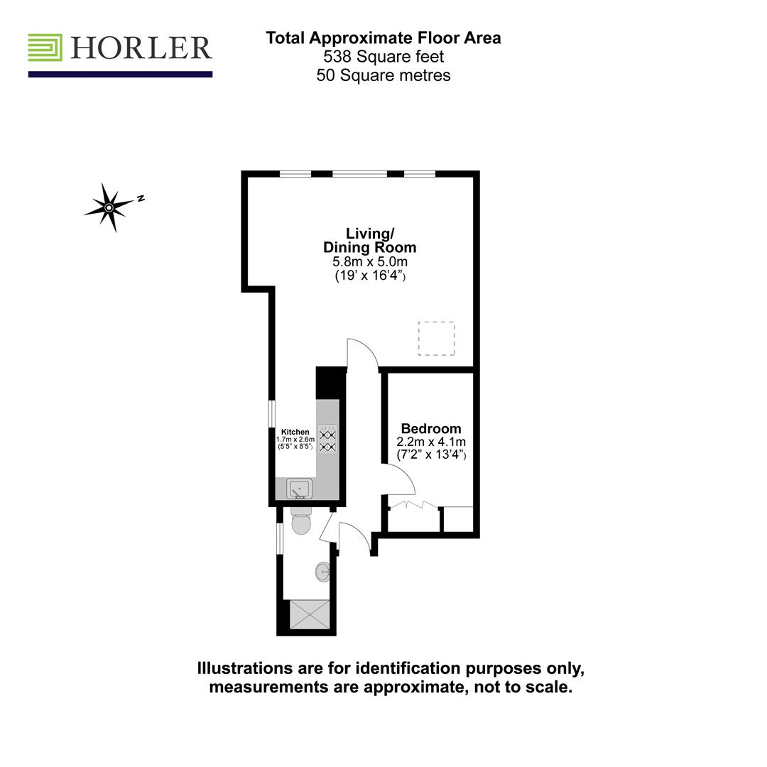 Apartment 63, Convent Court, Hatch Lane, Windsor floorplan