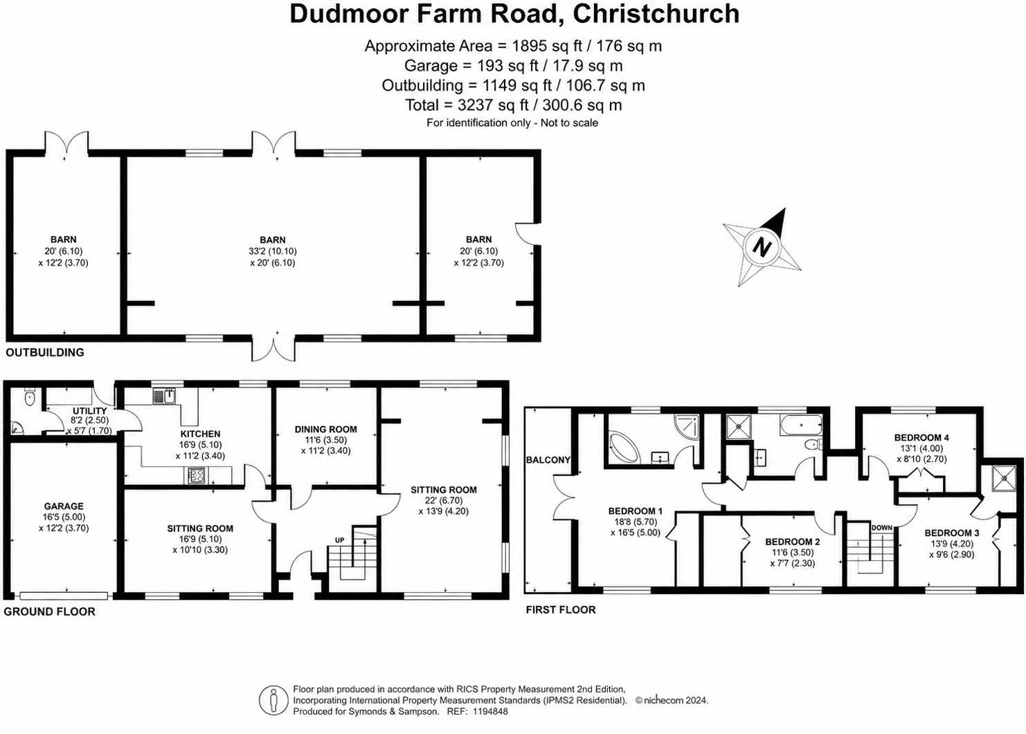 Bryhers Farm, 23, Dudmoor Farm Road, Dorset floorplan