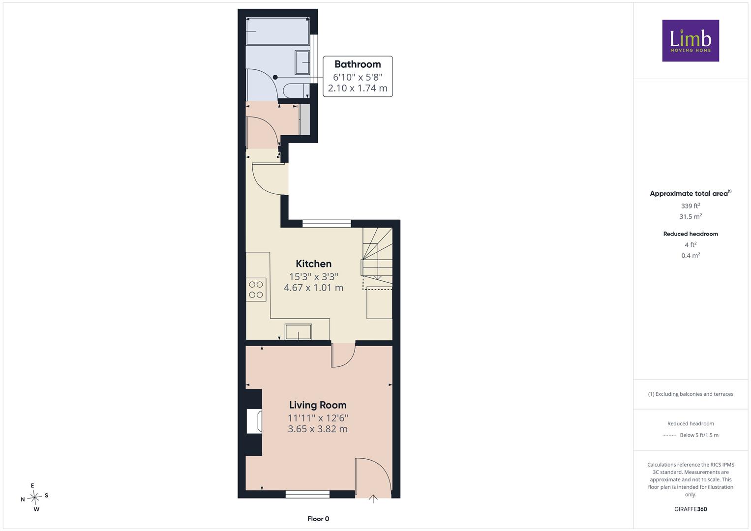 23, Station Road, Brough floorplan