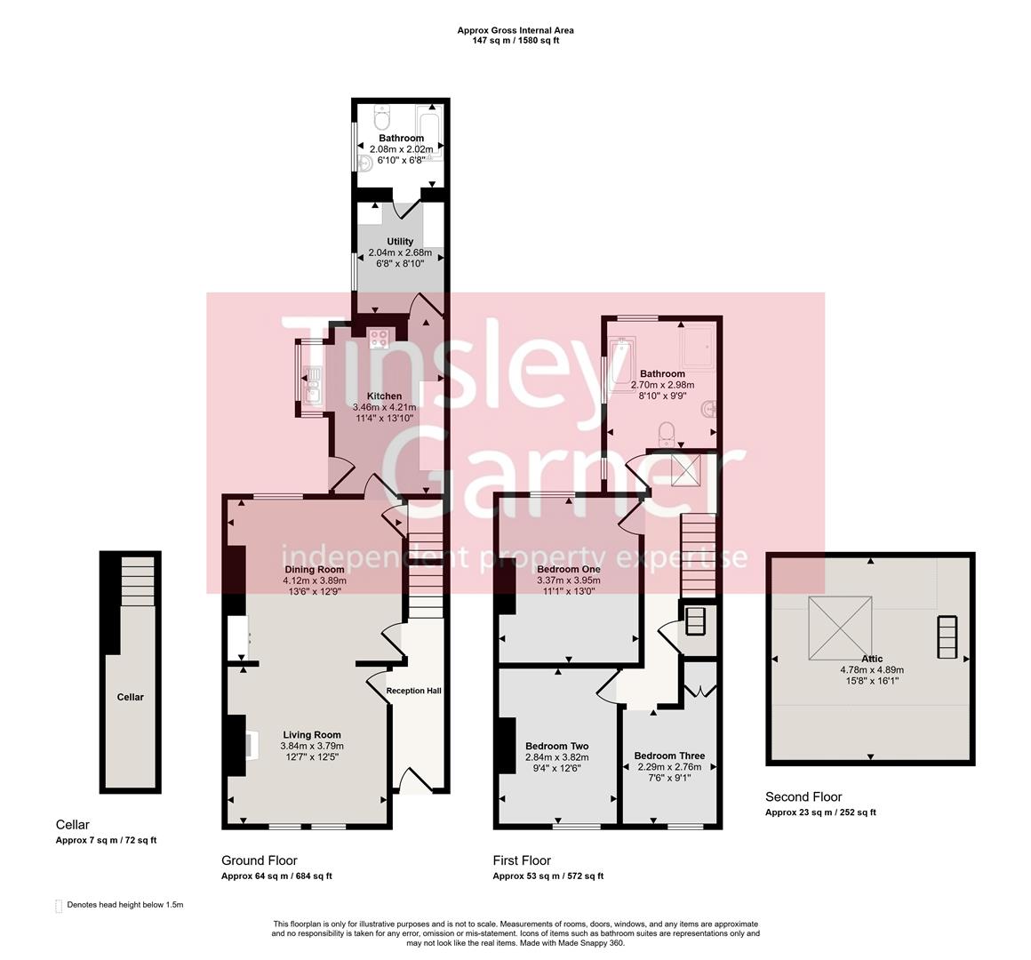 17, Kings Avenue, Stone floorplan