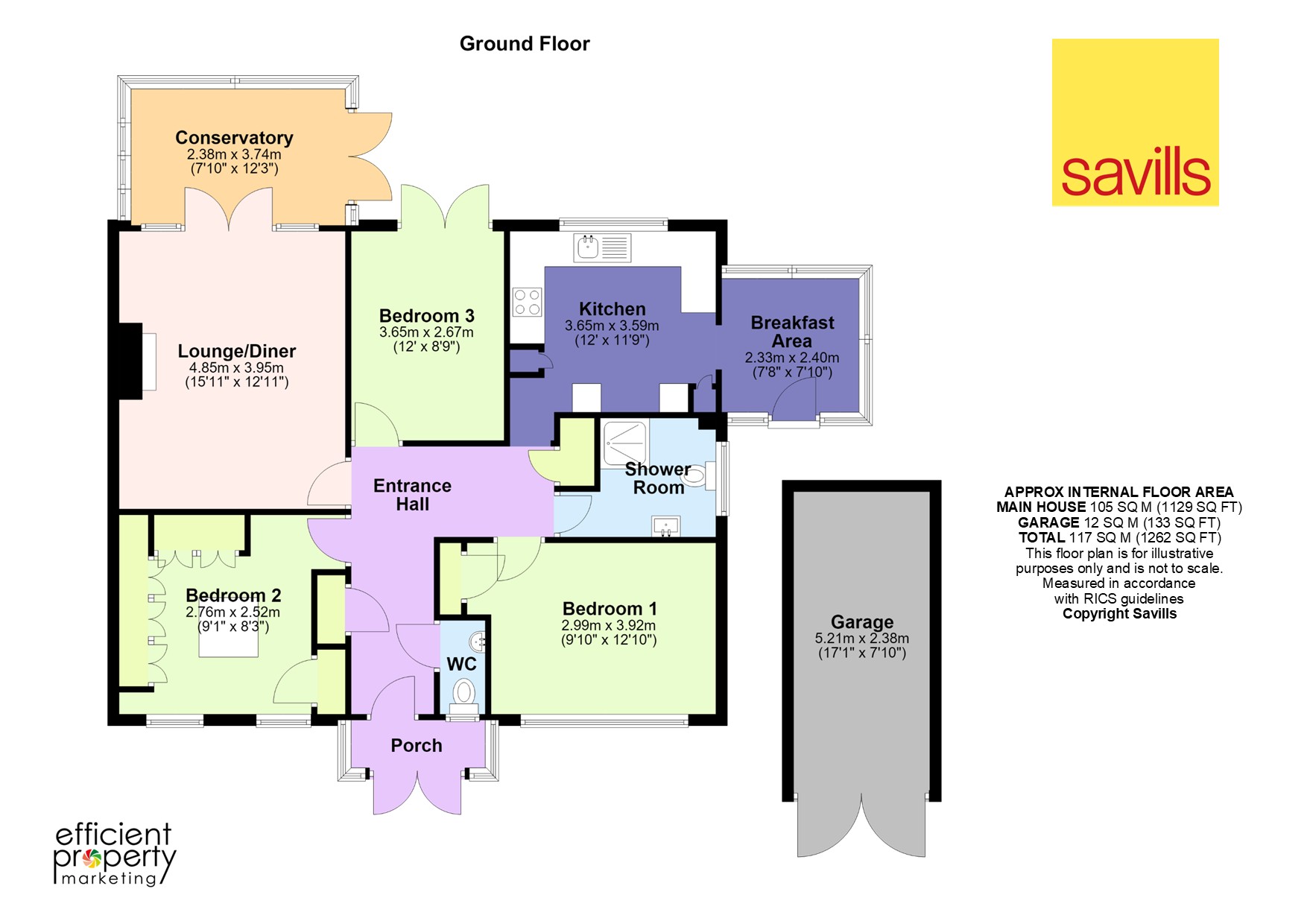19, The Heights, Chelmsford floorplan