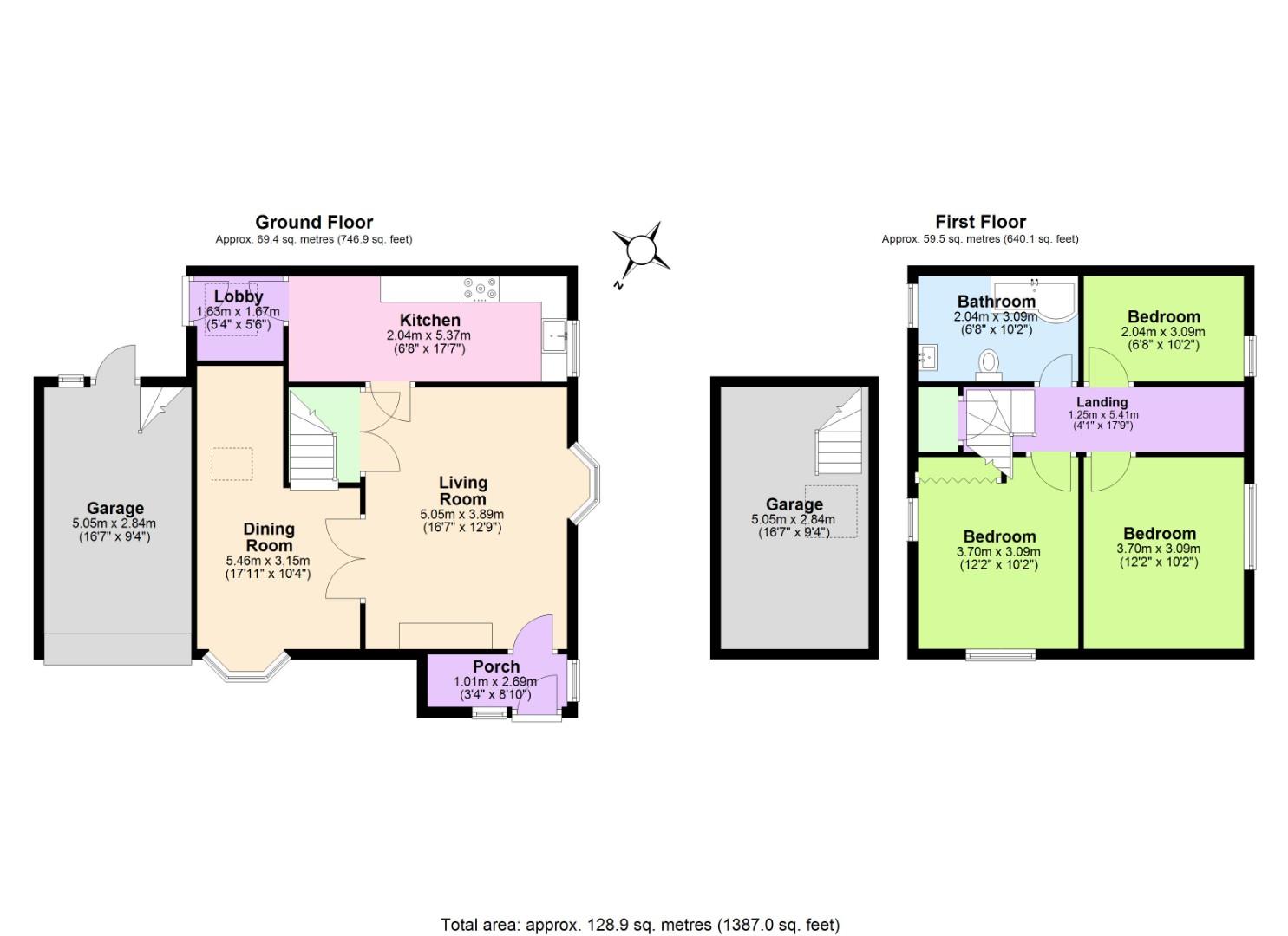 43, Moira Road, Overseal floorplan