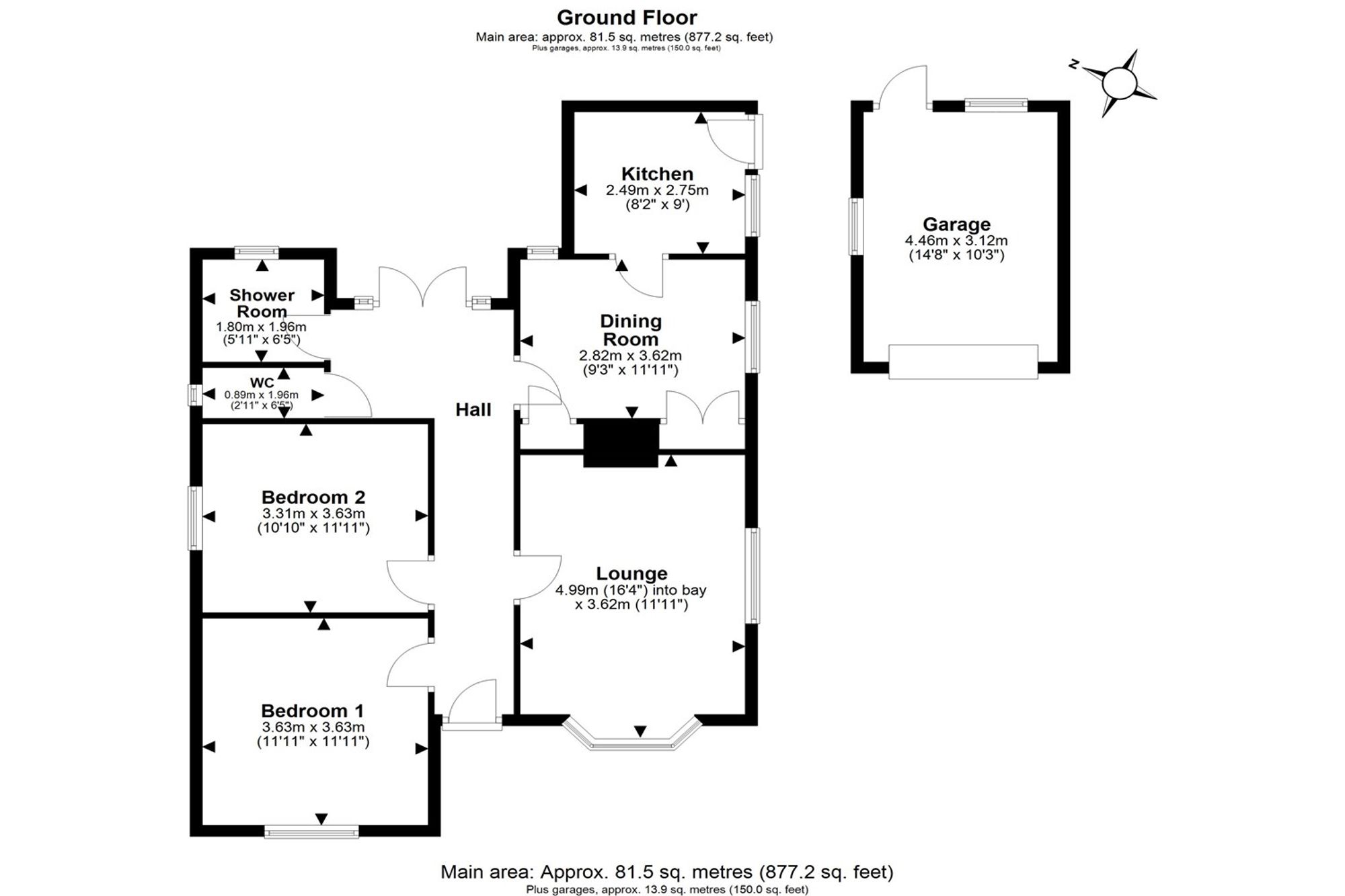 31 Bates Lane, Frodsham floorplan