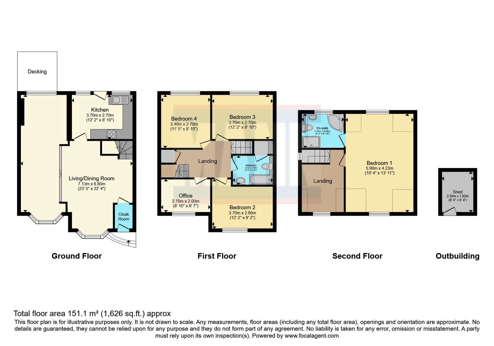 1, Somerford Way, London floorplan