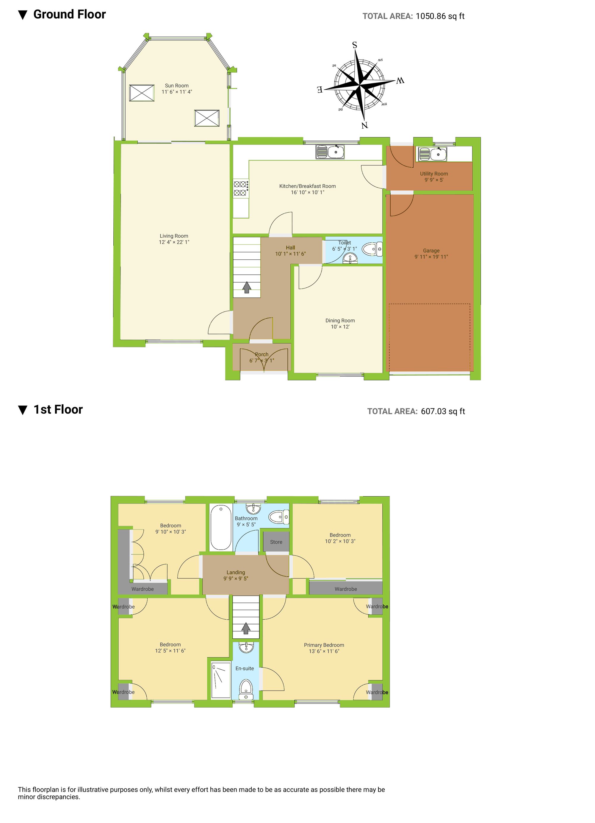 3 Bronheulwen, Porth floorplan