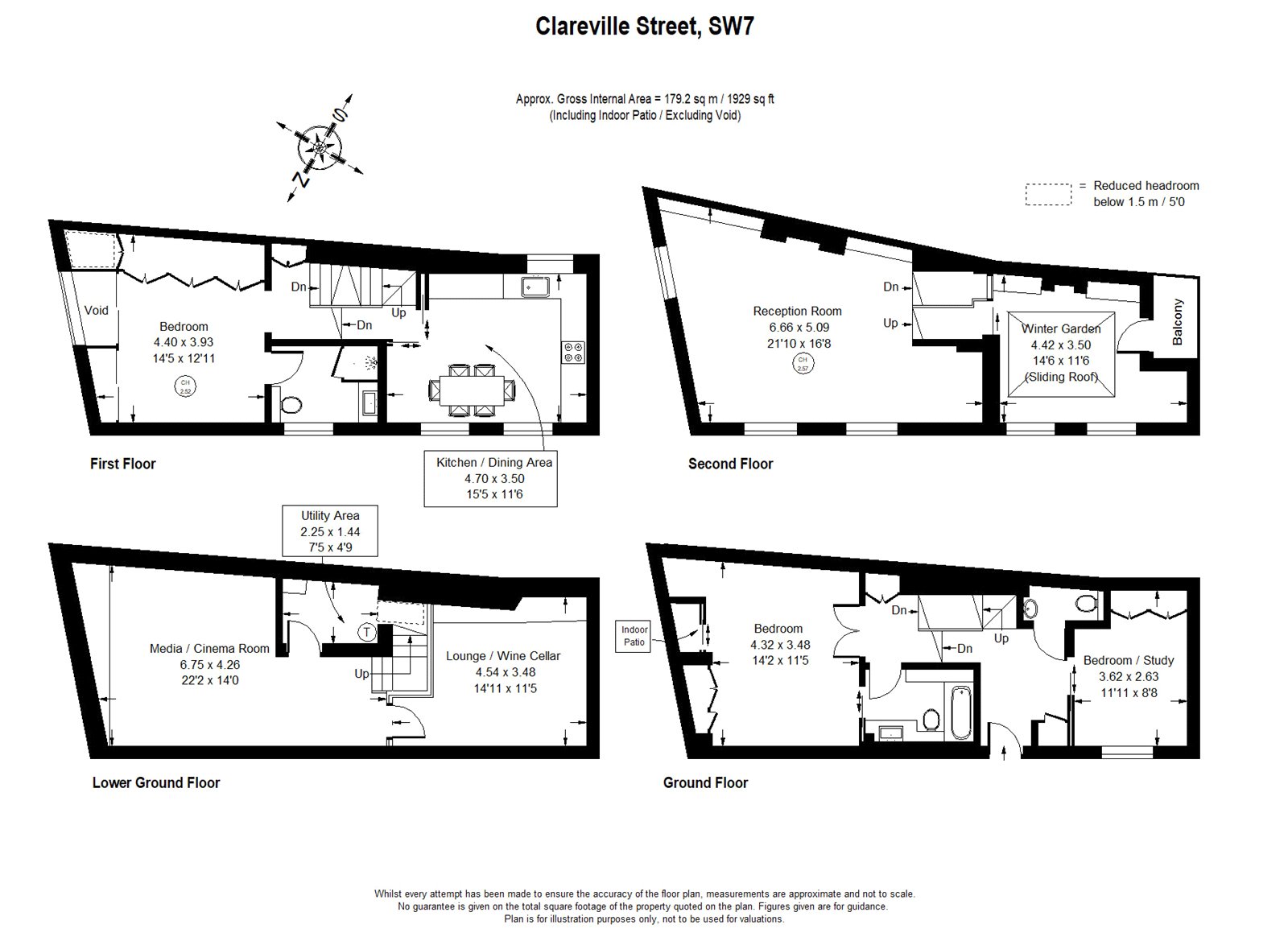 Clareville Street, London SW7, 3 bedroom end terrace house for sale
