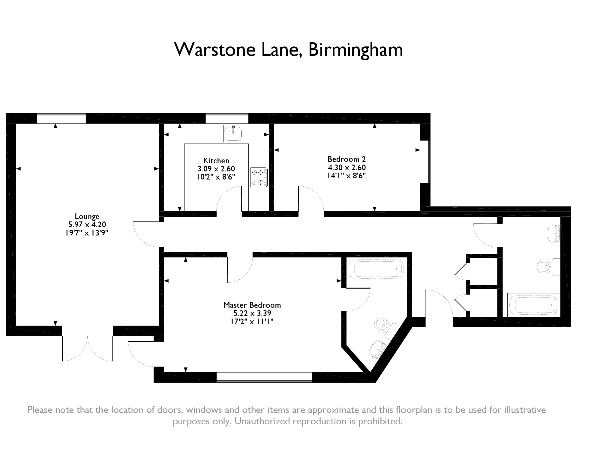 2 Bedrooms Flat for sale in Warstone Lane, Hockley, Birmingham B18