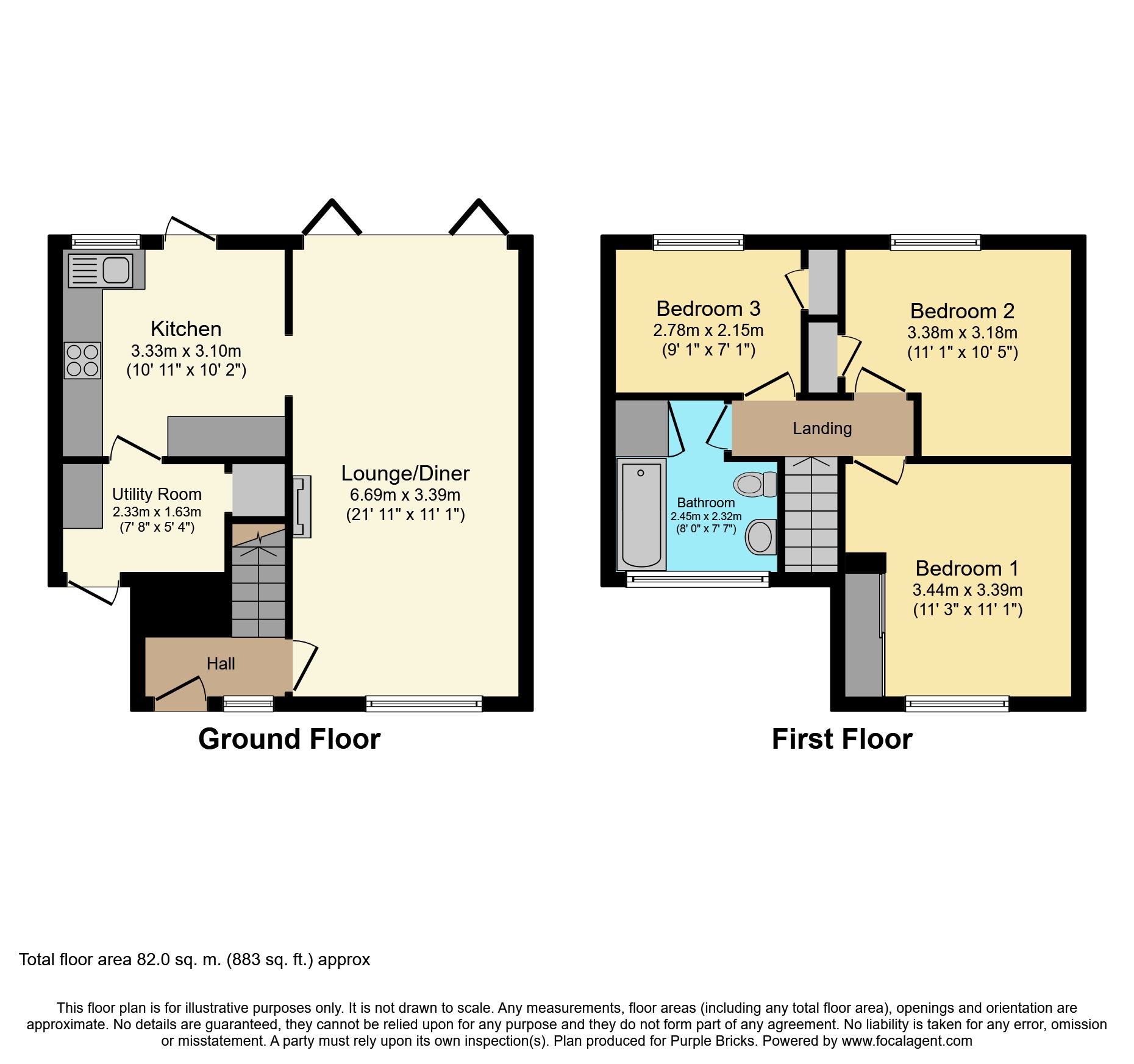 3 Bedrooms Terraced house for sale in Valley Way, Stevenage SG2