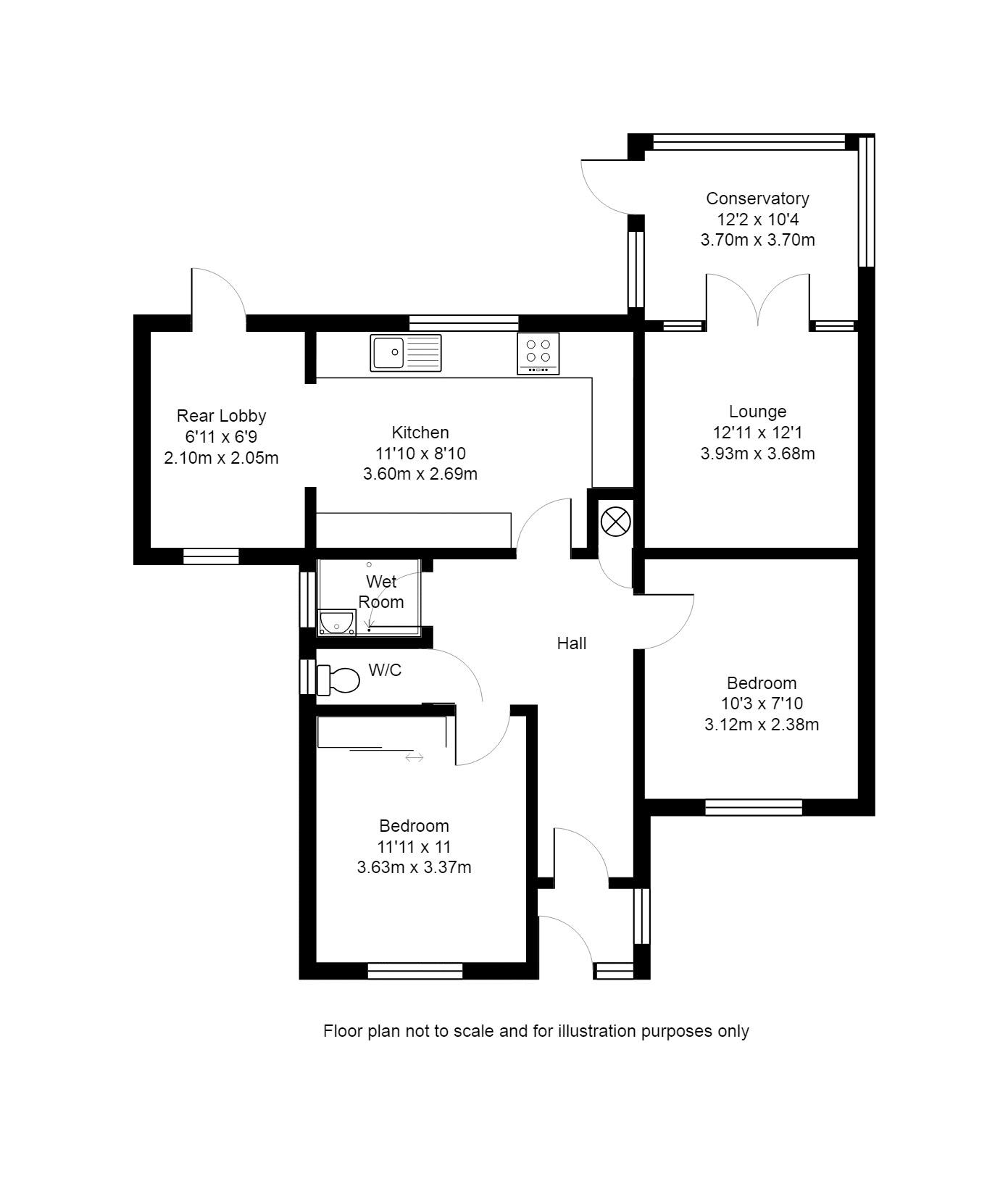 2 Bedrooms Semi-detached bungalow for sale in Colin Blythe Road, Tonbridge TN10