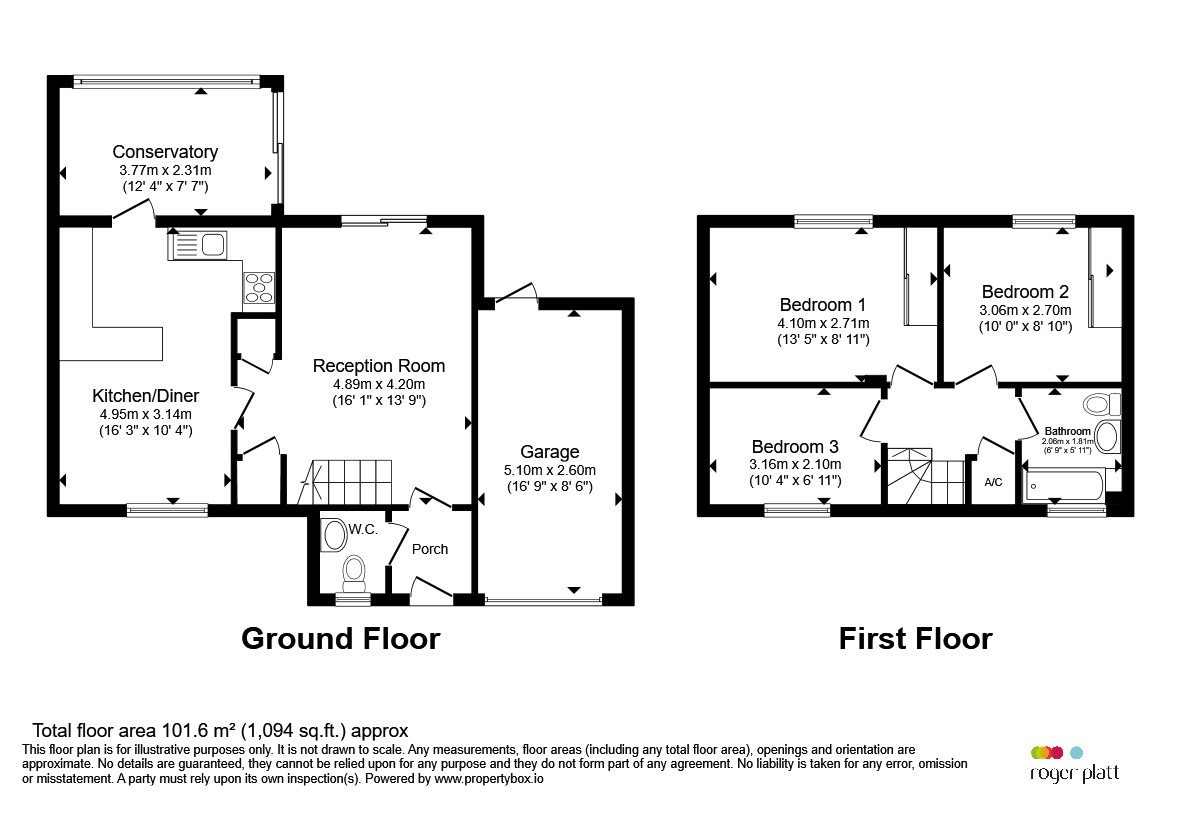 74, Chilcombe Way, Reading floorplan