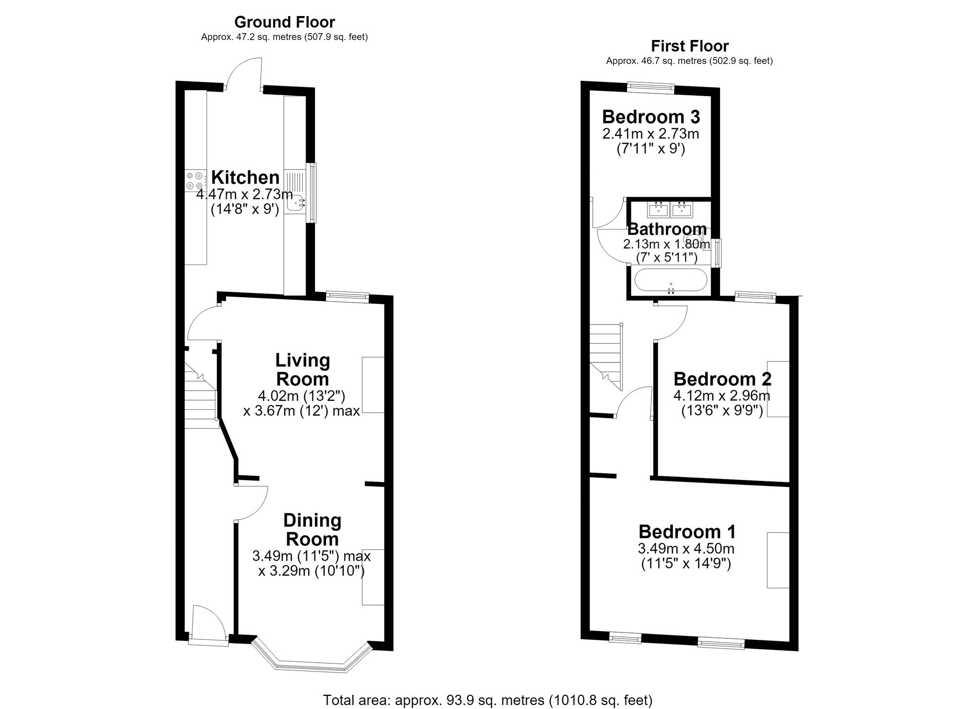 5 Cawdor Street, Warrington floorplan