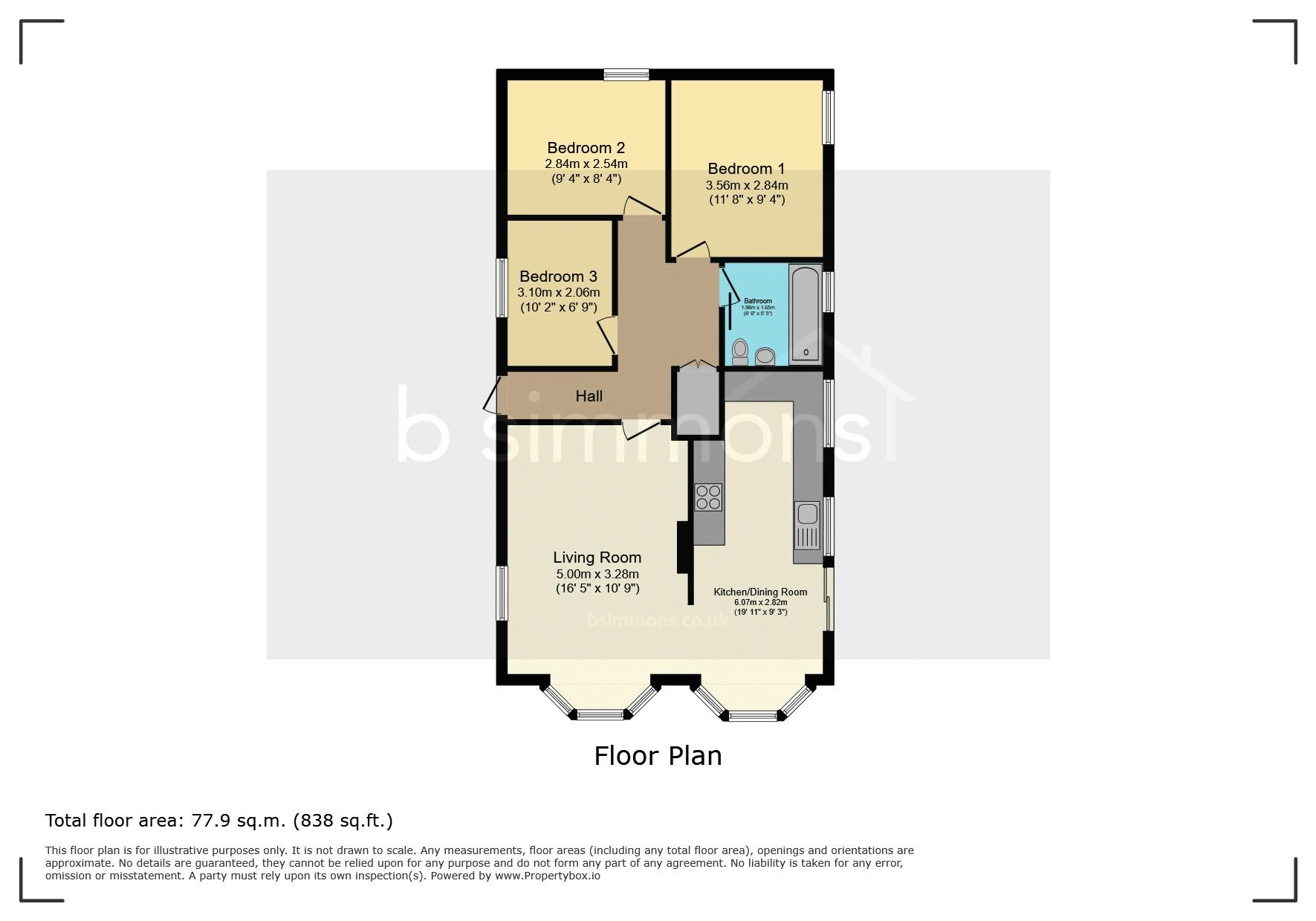 6, Orchard Way, Slough floorplan