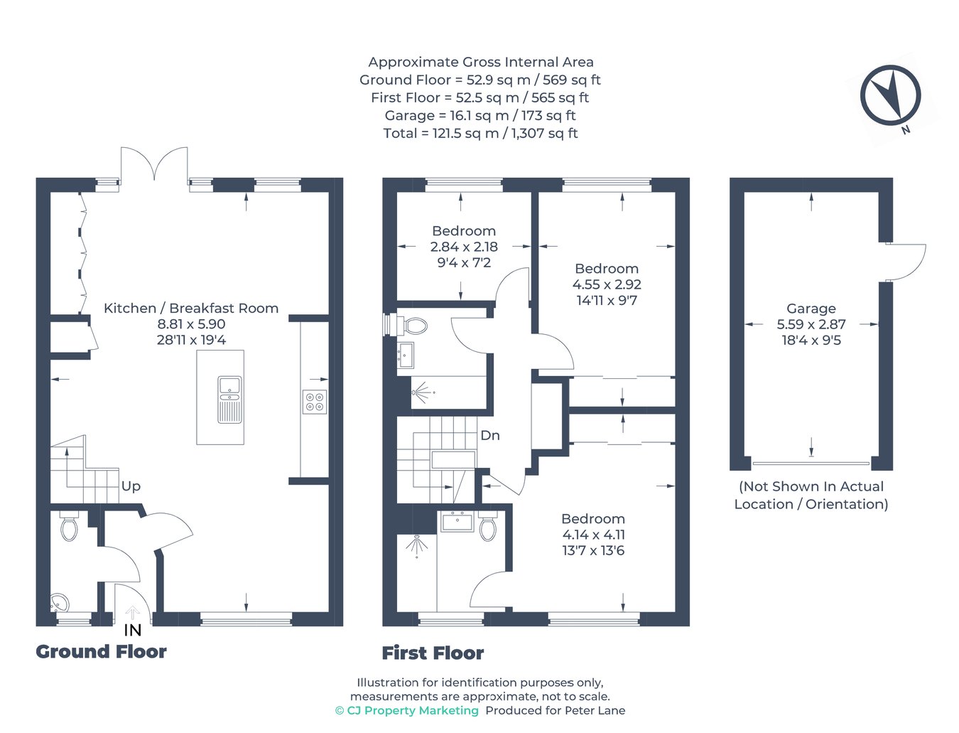24, Bawlins, St Neots floorplan