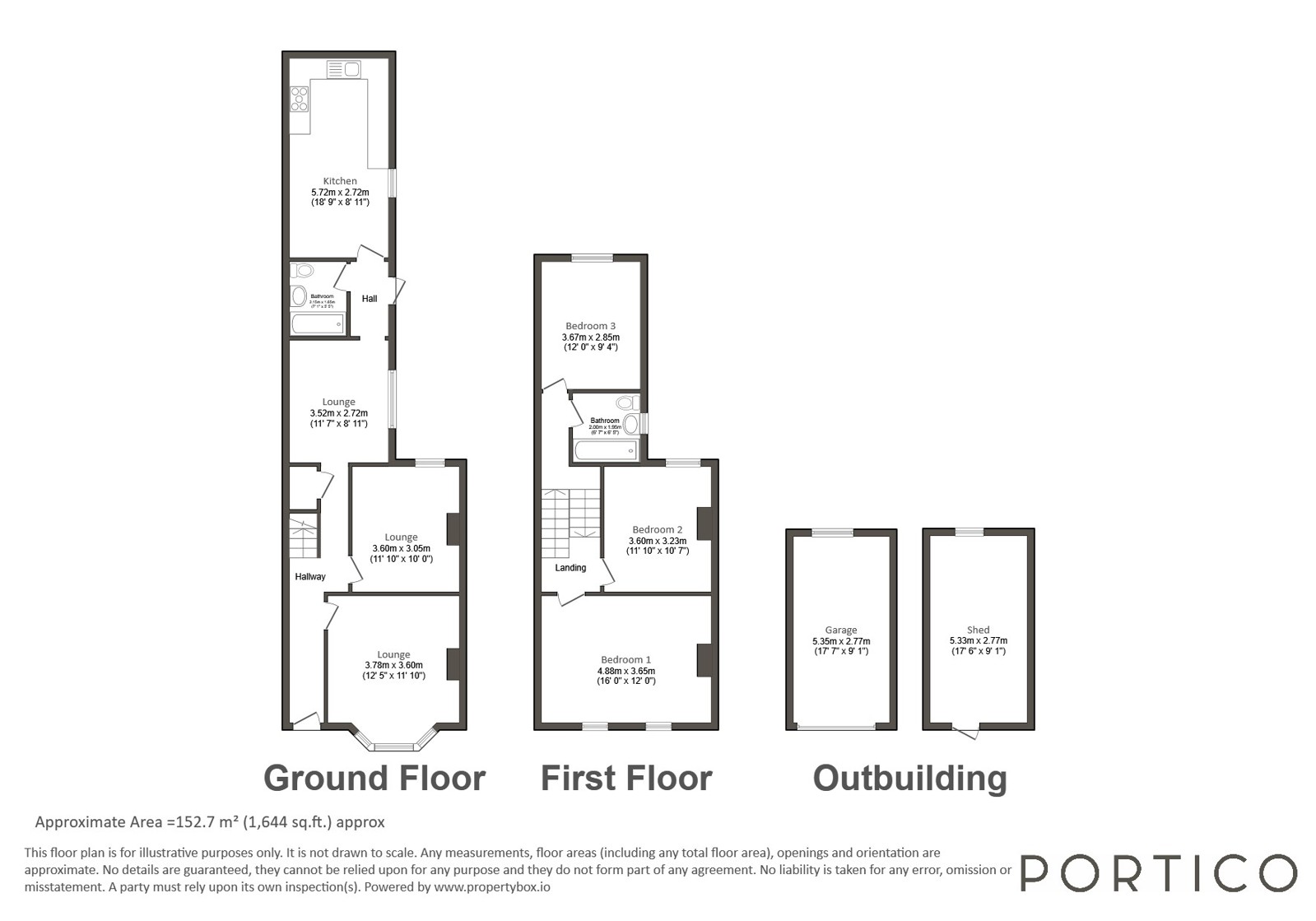 106, Vicarage Road, London floorplan