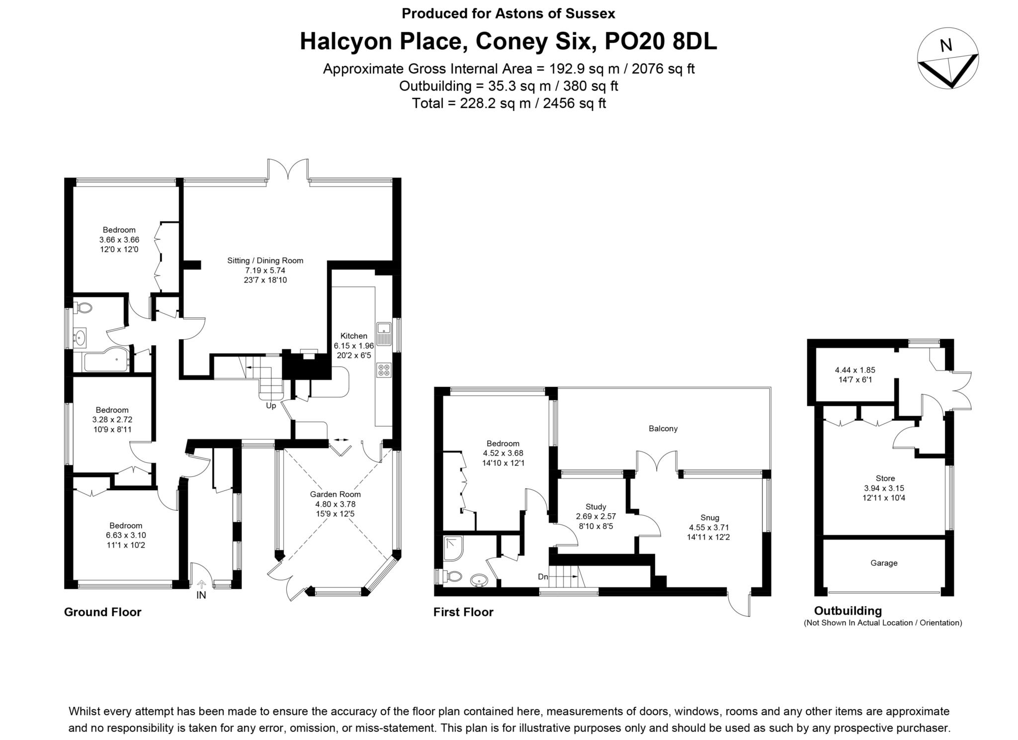 Halcyon Place, Coney Six, Chichester floorplan