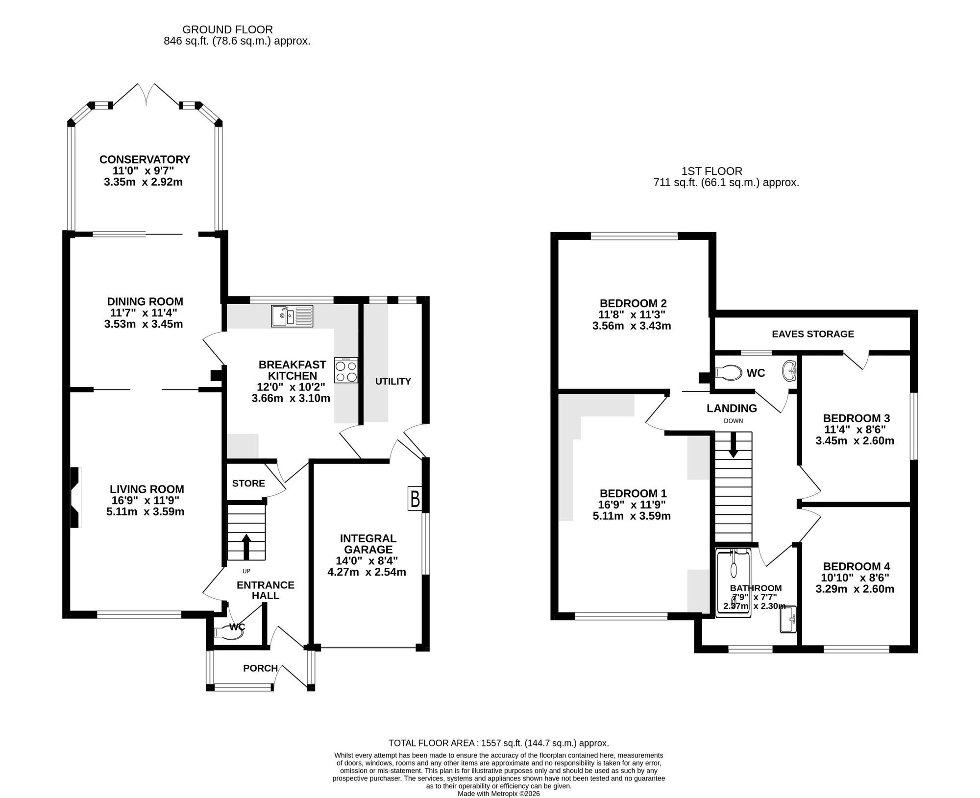 58 Buckingham Road, Wilmslow floorplan