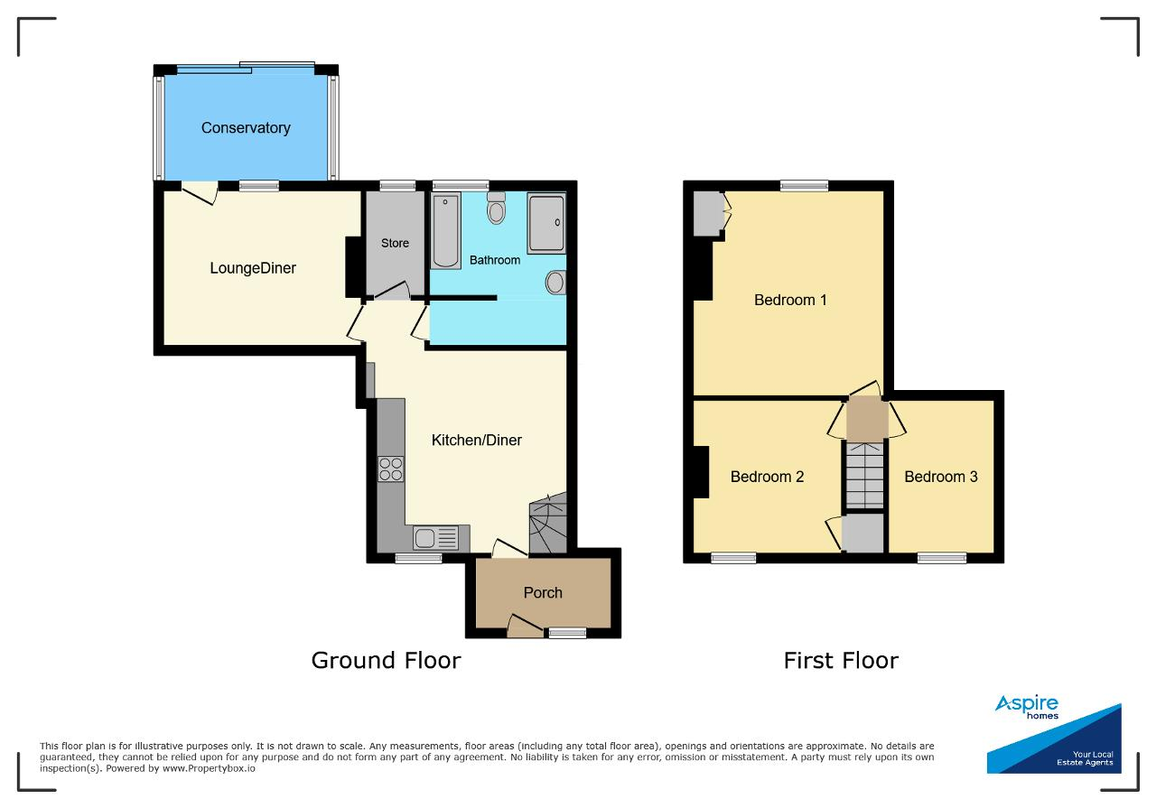 344, High Road, Wisbech floorplan