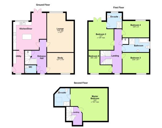 5 Bedrooms Detached house to rent in Banwell Place, Heath And Reach, Leighton Buzzard LU7