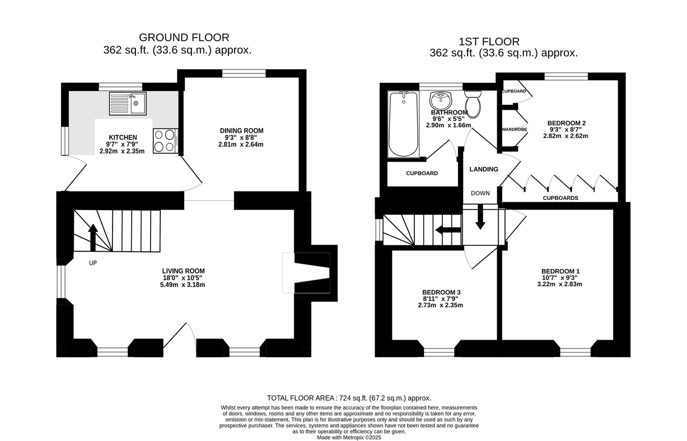 Church Cottage, Abergavenny floorplan