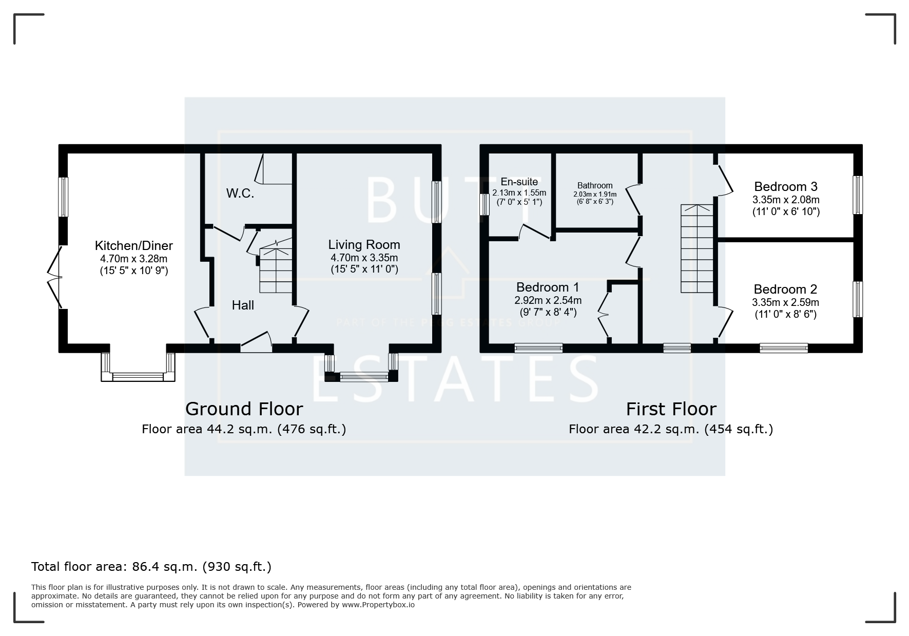 7 Farm Park, Exeter floorplan