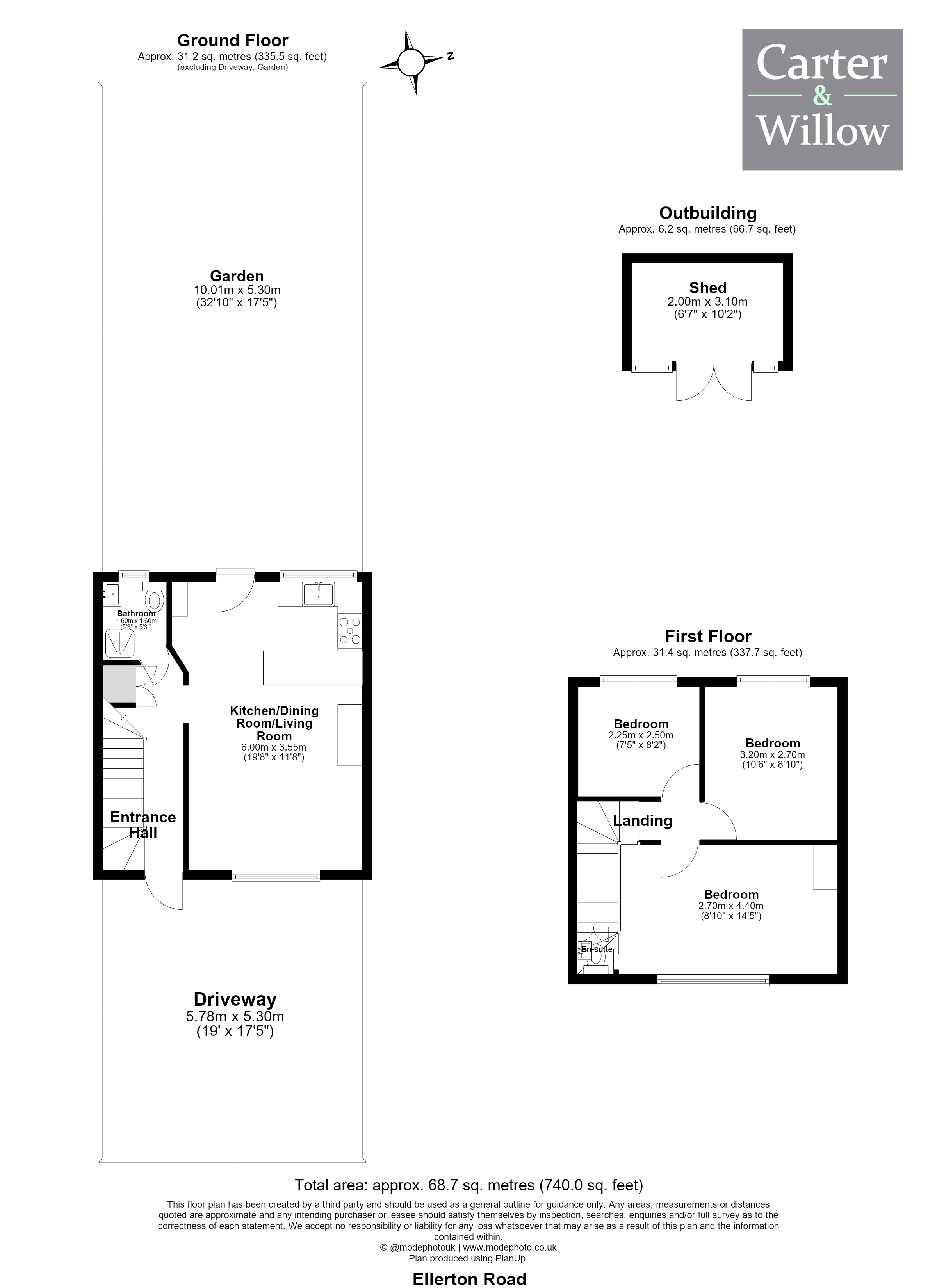 Ellerton Road, Dagenham floorplan