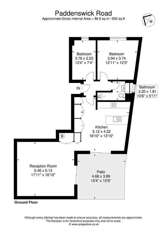 Paddenswick Road, London floorplan