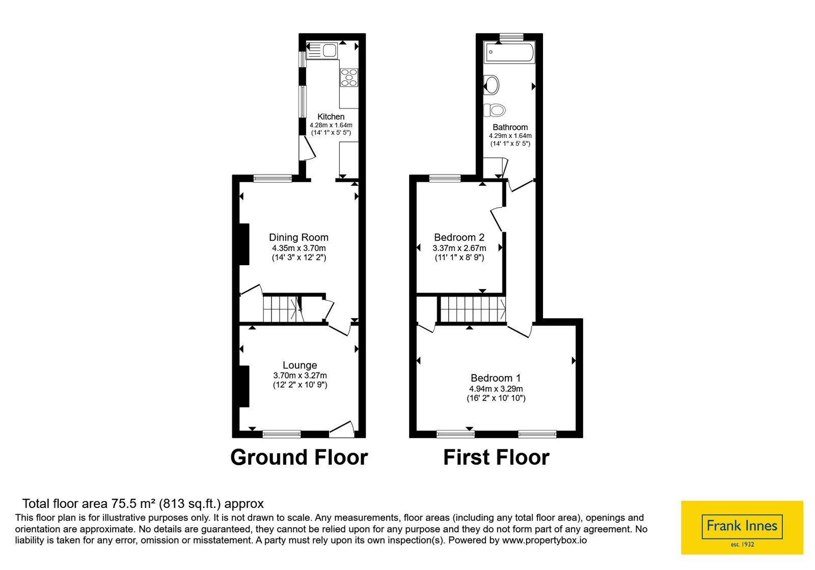 48, Chapel Street, Swadlincote floorplan