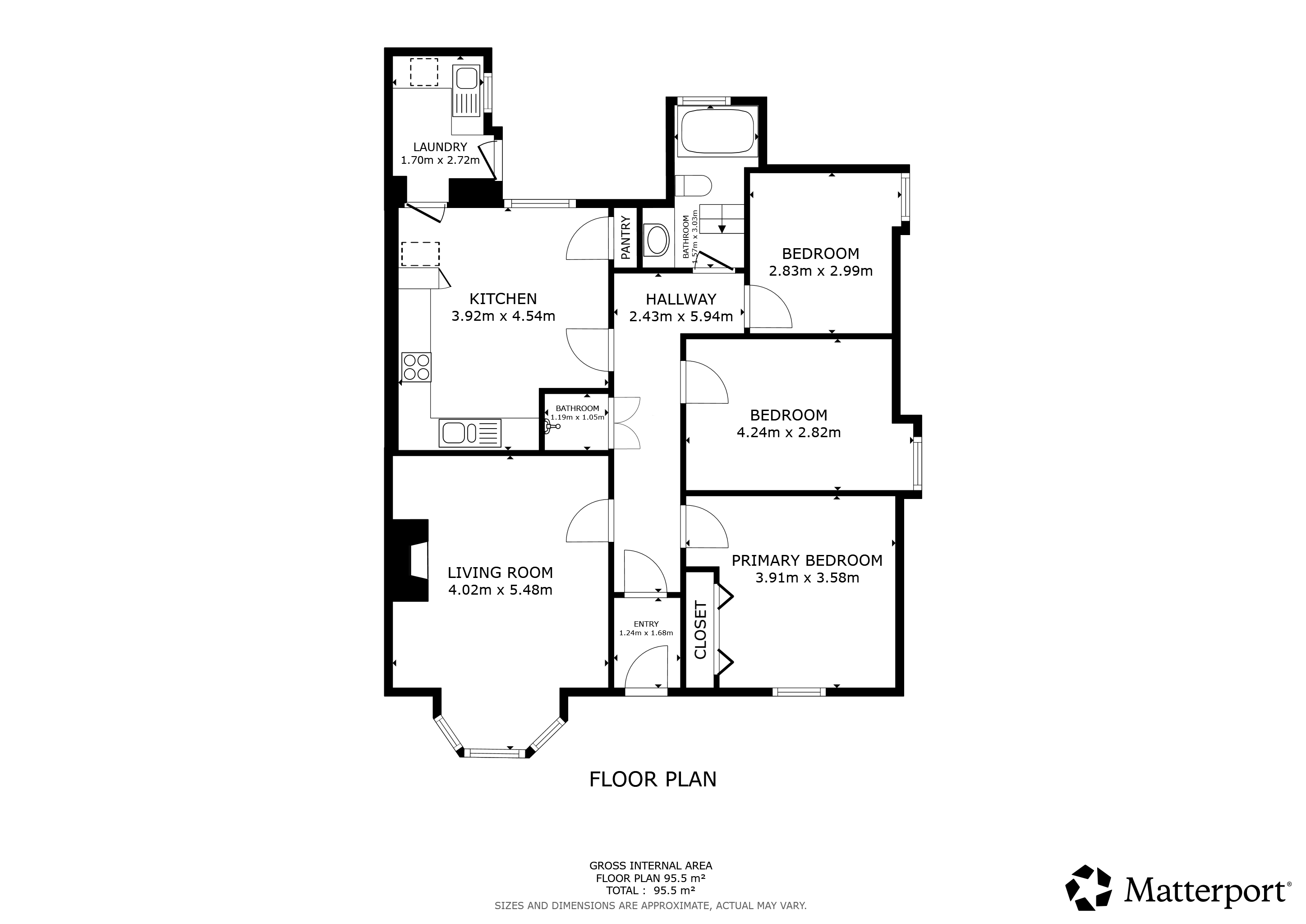 28, Bonnymuir Place, Aberdeen floorplan
