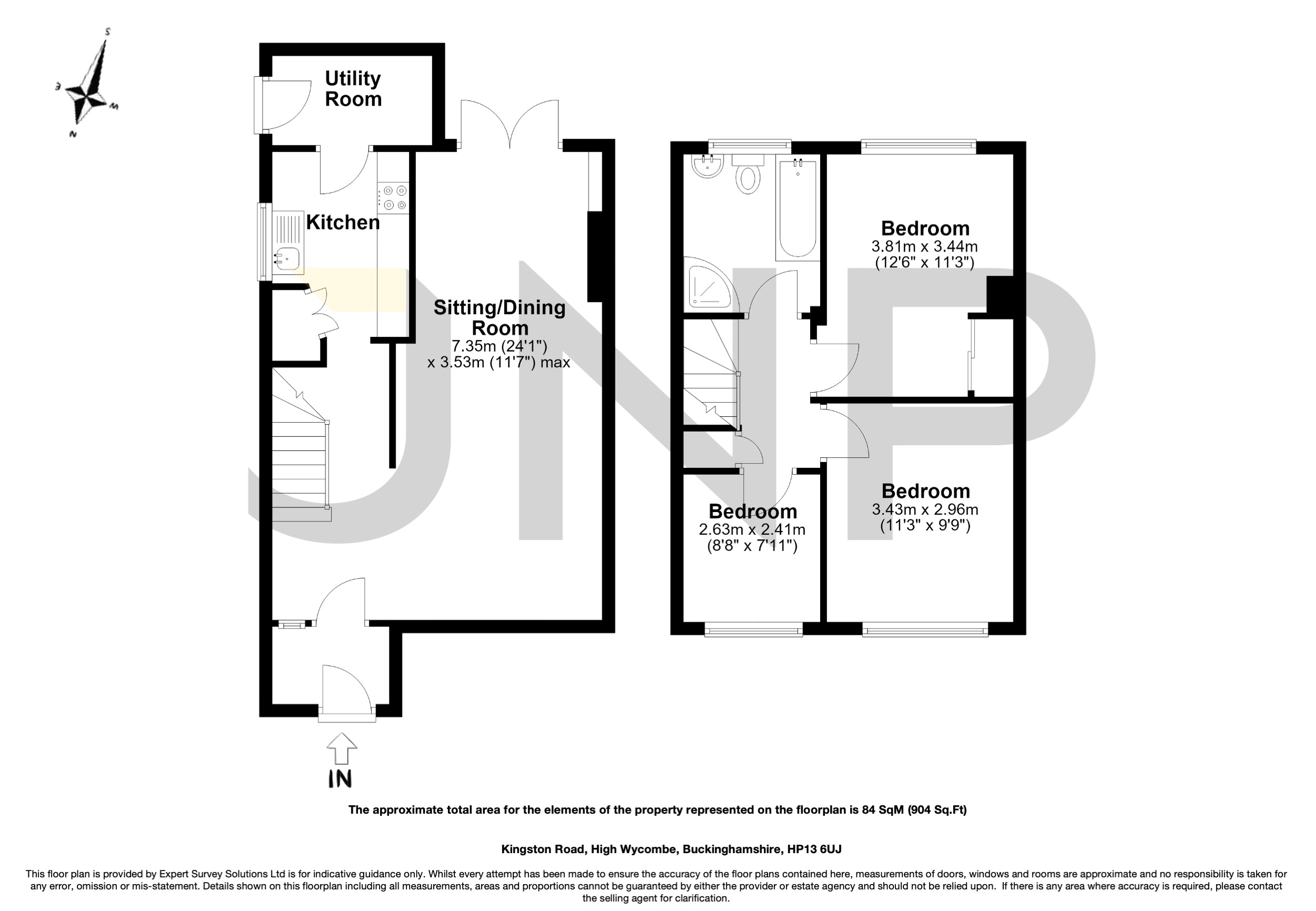 28, Kingston Road, Buckinghamshire floorplan