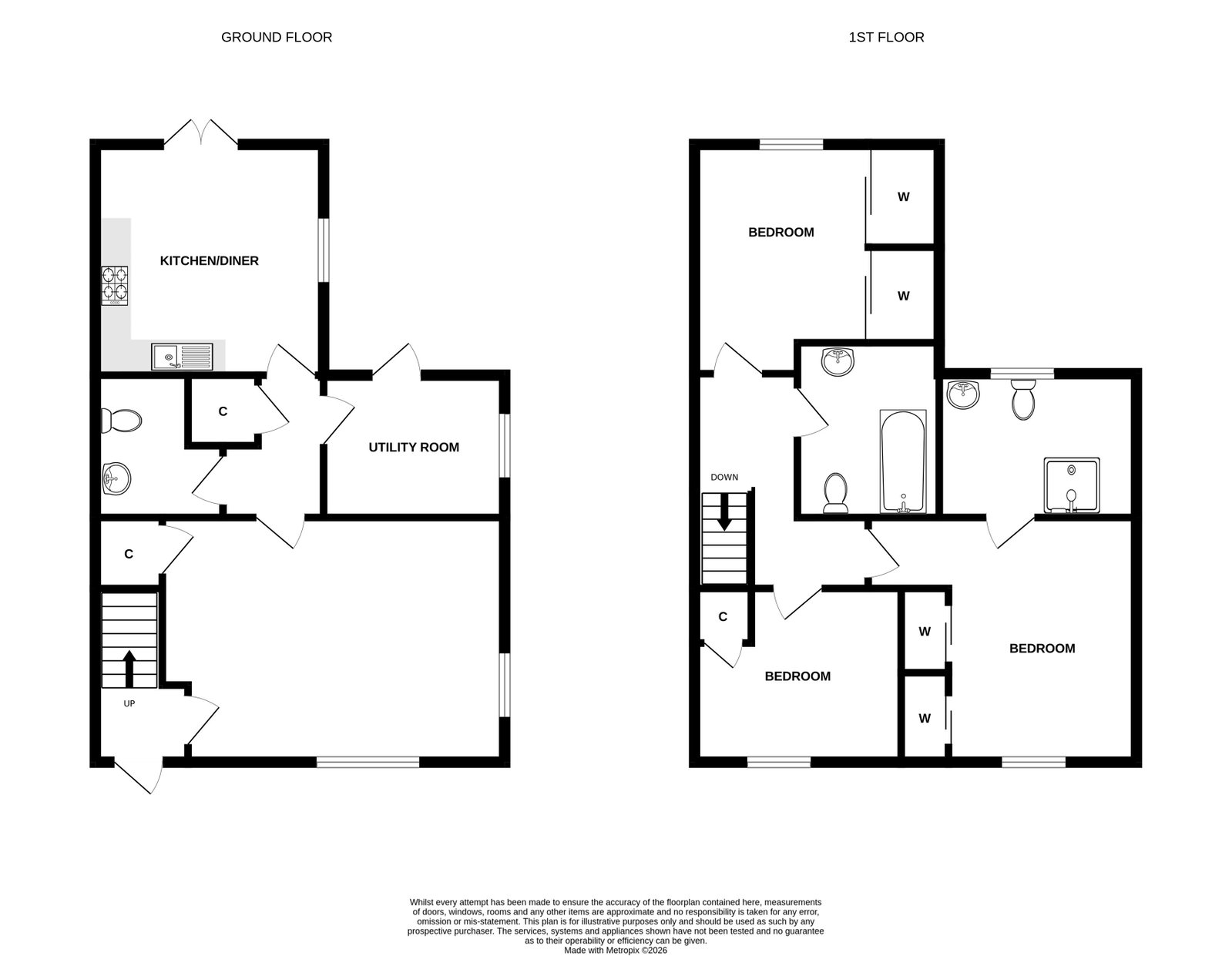 19, Hillhead Road, Inverness floorplan