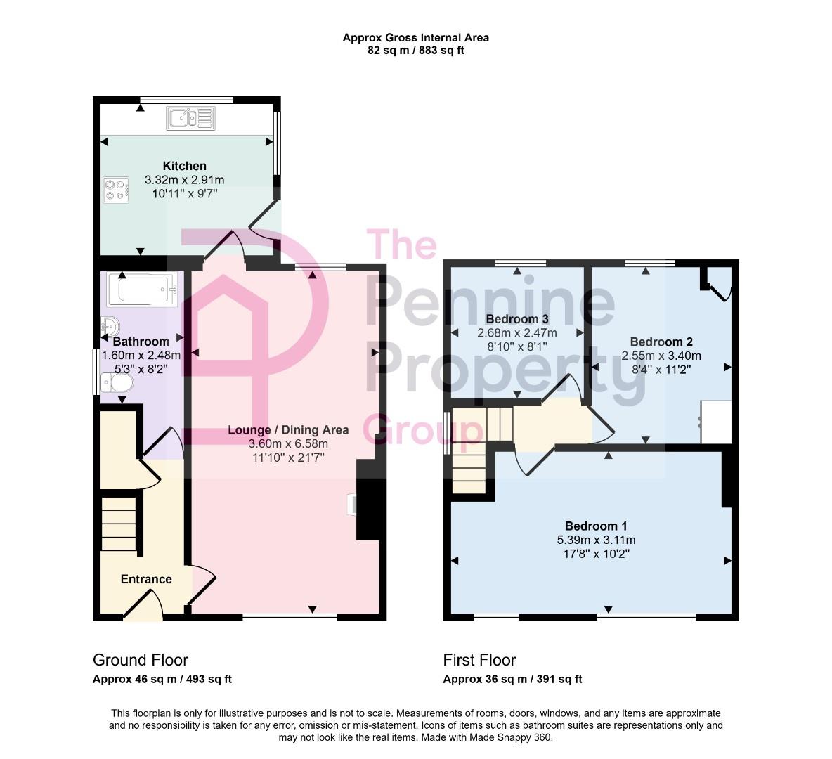 Park Avenue, Sheffield floorplan