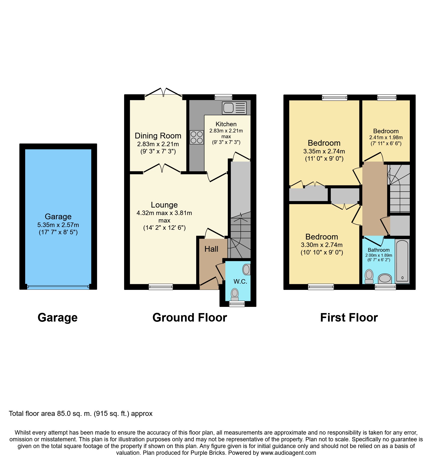 3 Bedrooms Semi-detached house for sale in Hazel Drive, Brandon Groves, South Ockendon RM15