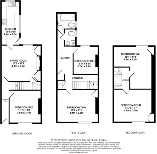 Cromwell Street, Nottinghamshire floorplan