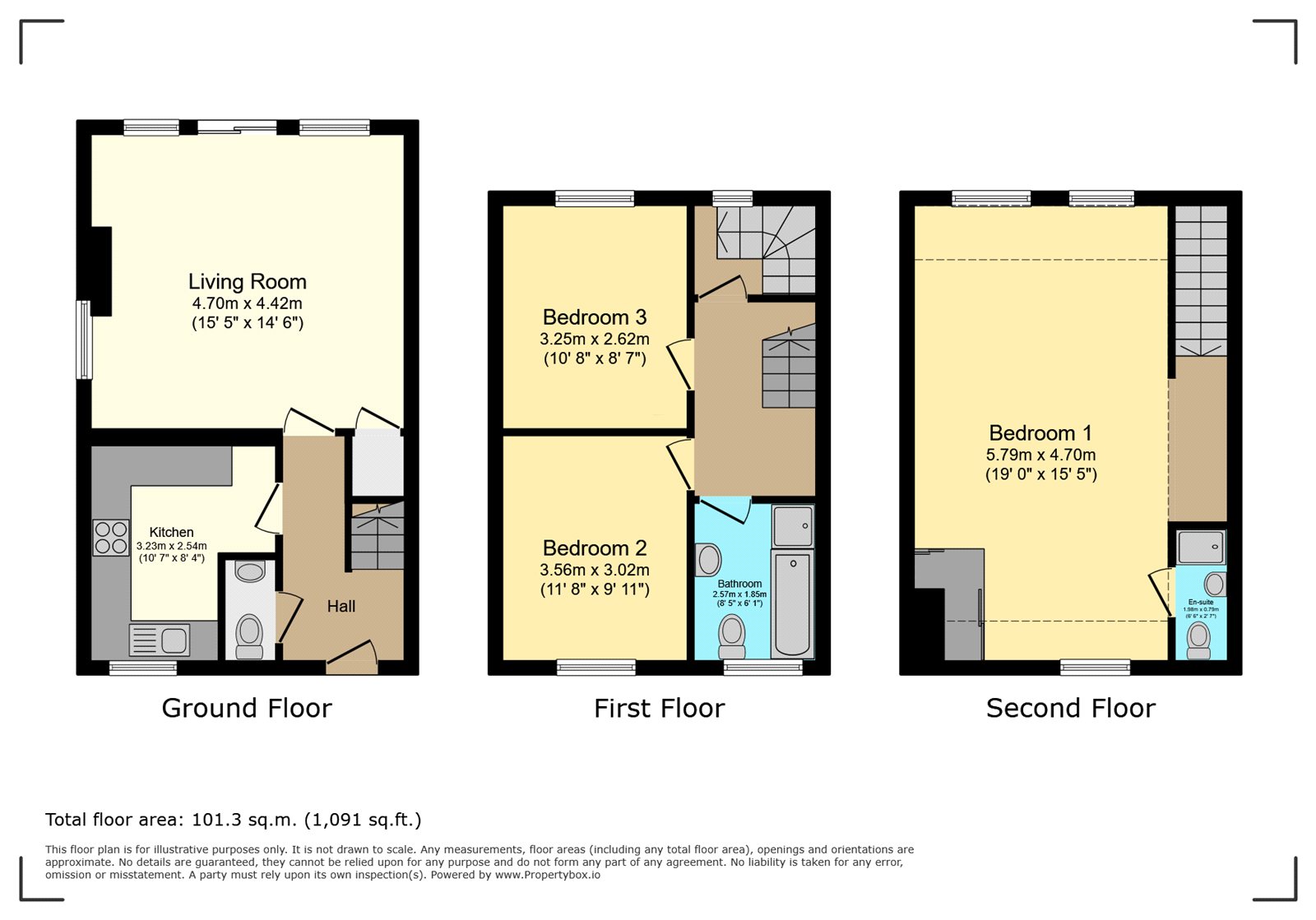 21,, Brickhill Way, Buckinghamshire floorplan