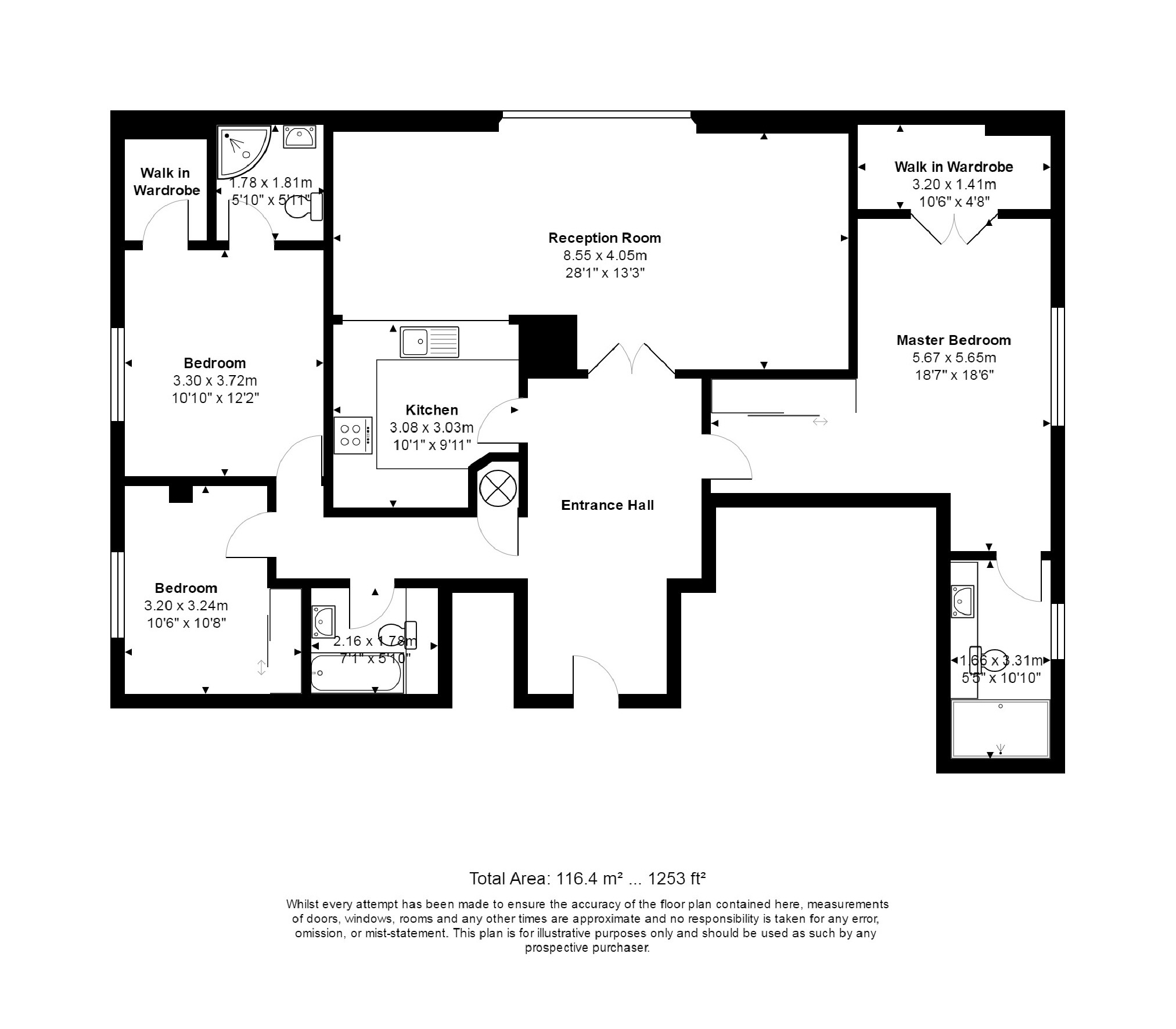 3 Bedrooms Flat to rent in North Block, County Hall, Belvedere Road, London SE1