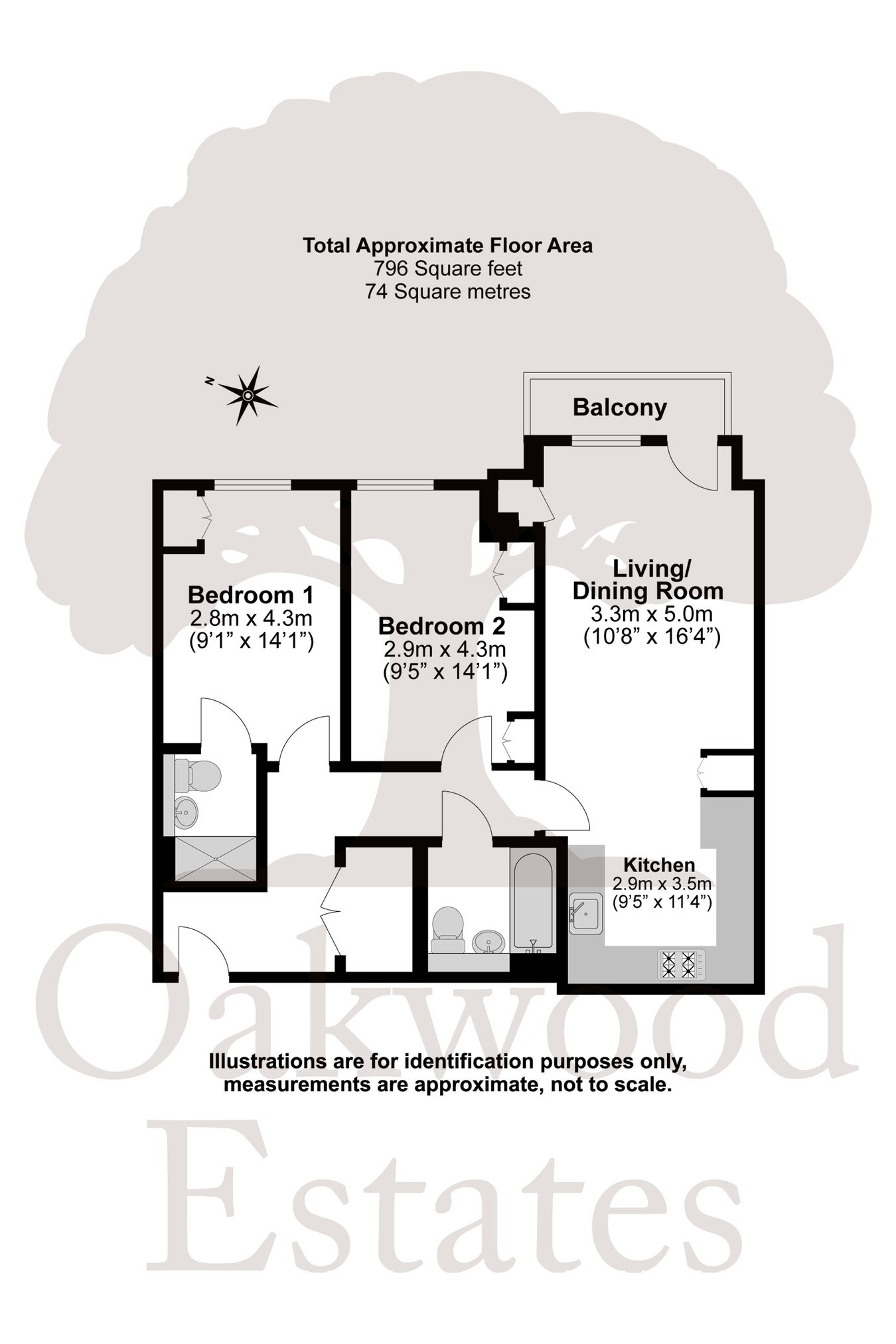 Spurland House, Cornwall Gardens, Maidenhead floorplan