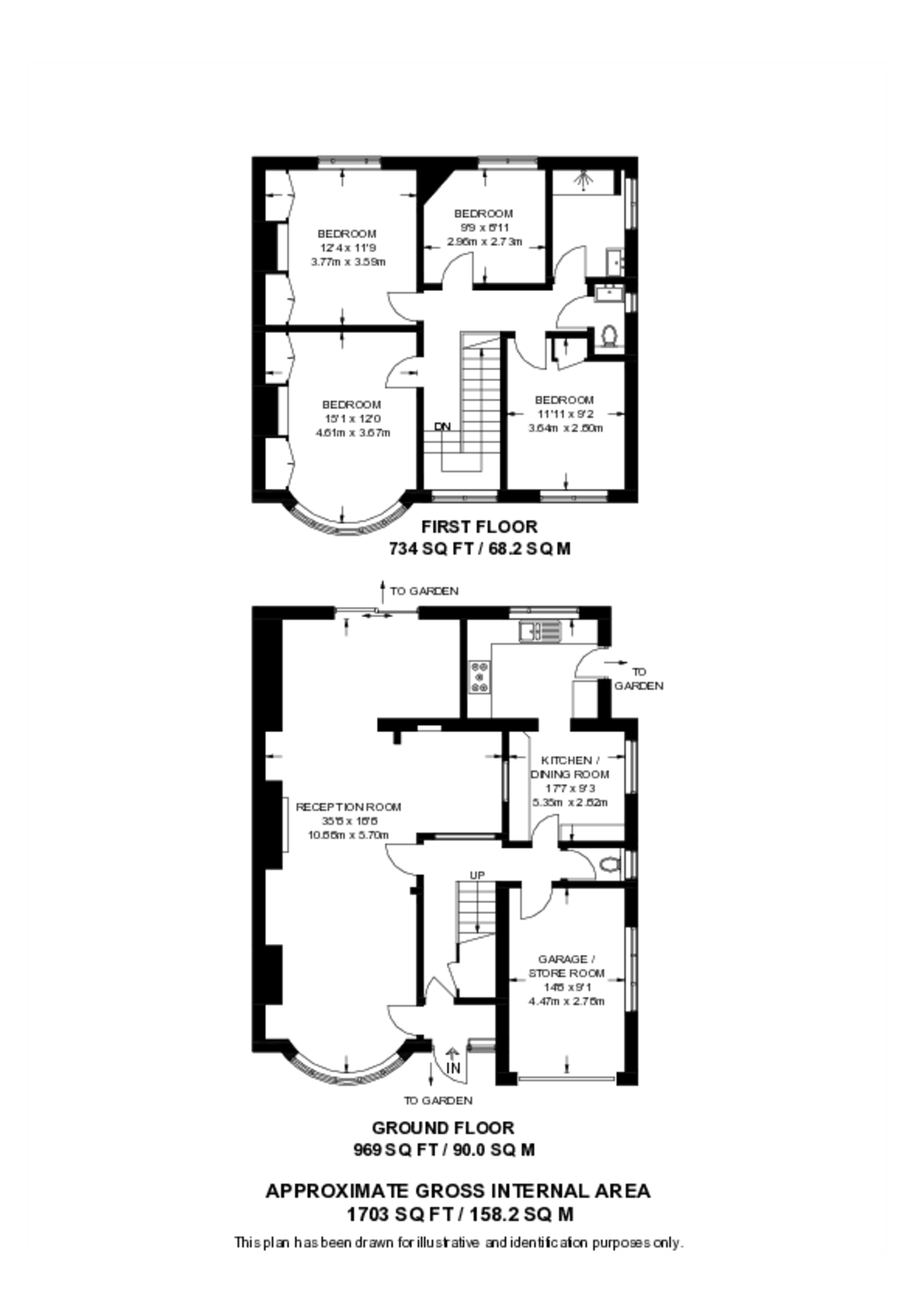 Ewell Road, Surbiton floorplan