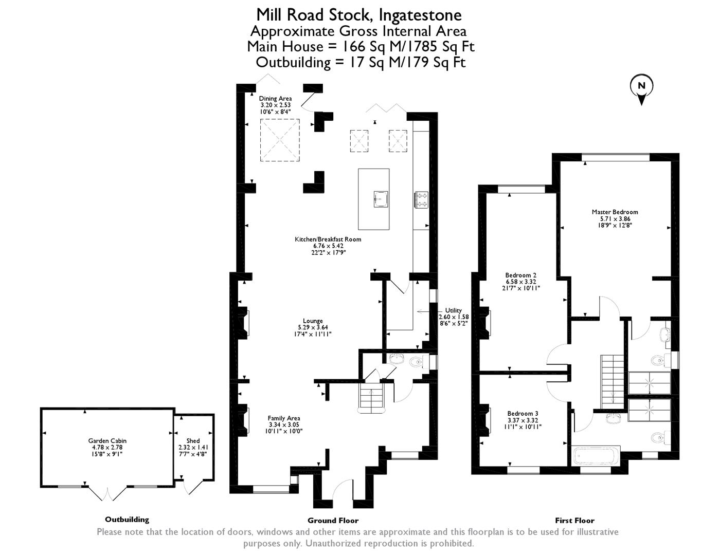 3 Bedrooms Semi-detached house for sale in Mill Road, Stock, Ingatestone CM4