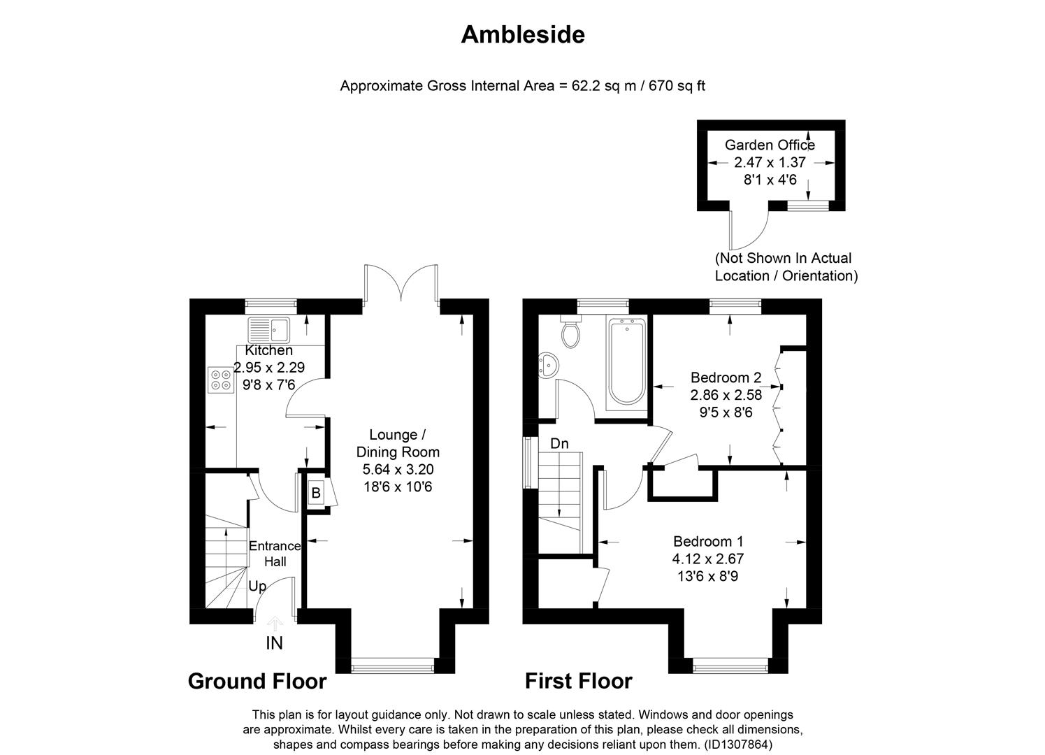 10 Ambleside, Langdale Avenue, Harpenden floorplan