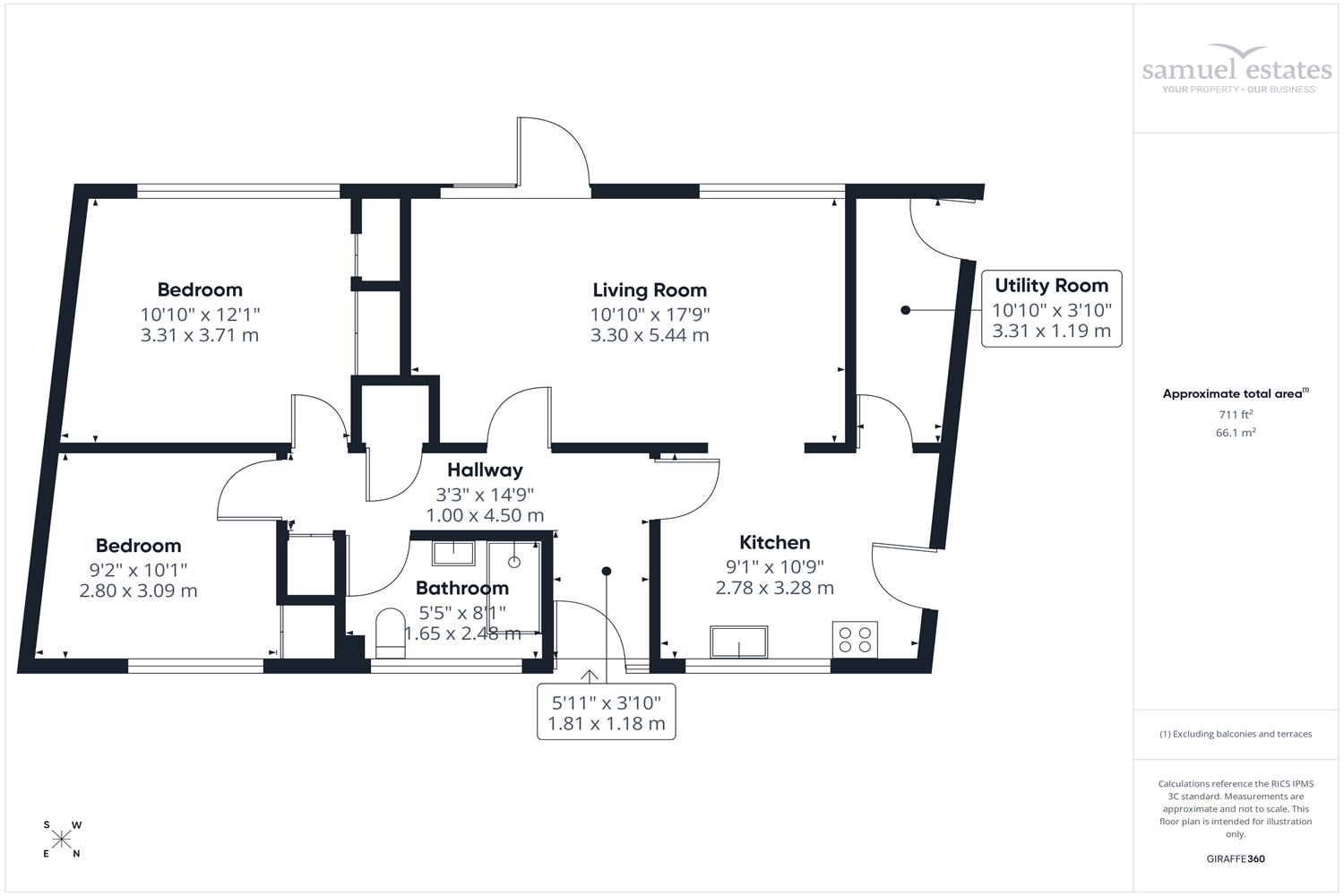 32a, Buckleigh Road, London floorplan