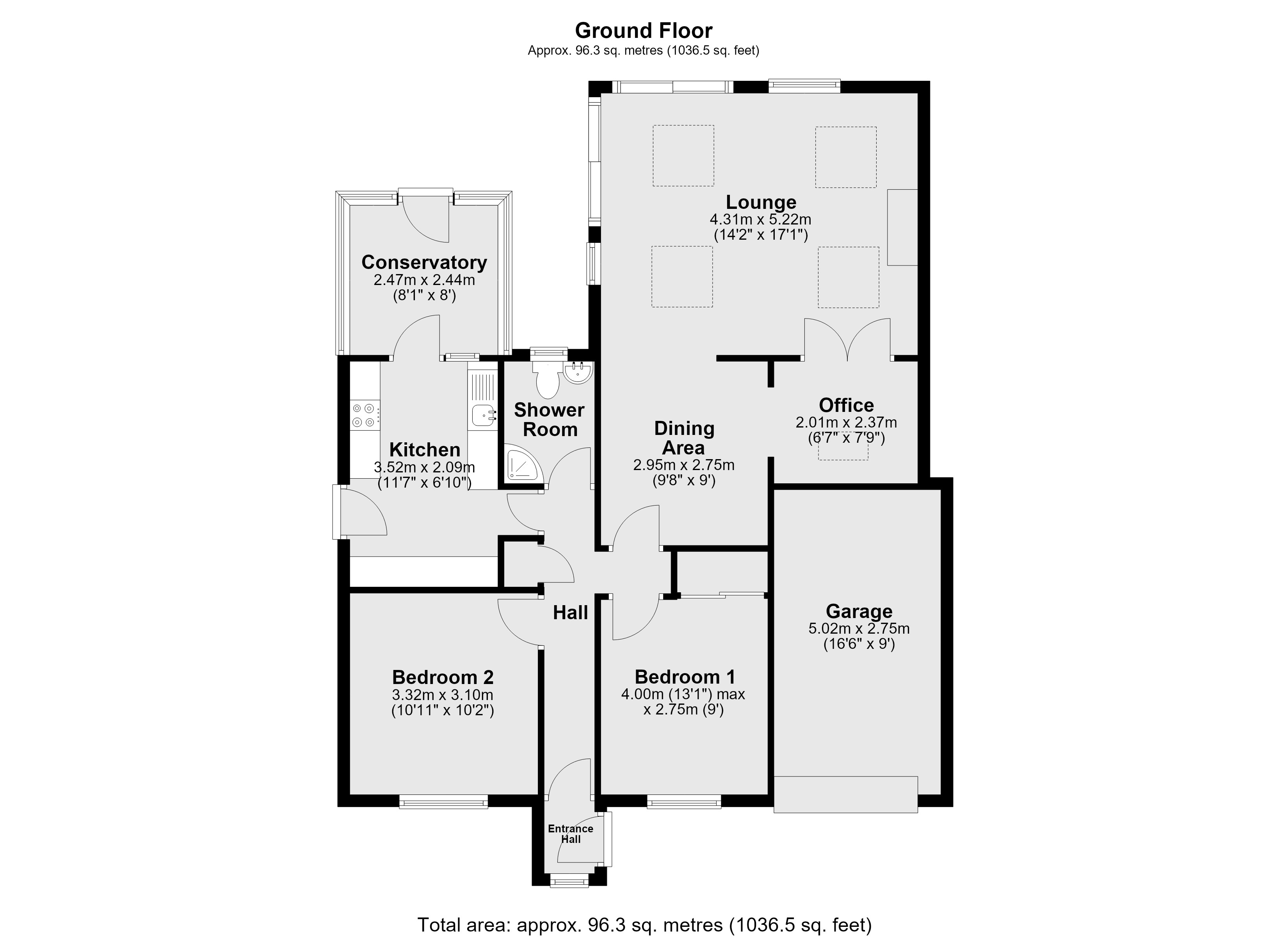 1, Neile Close, Lincoln floorplan