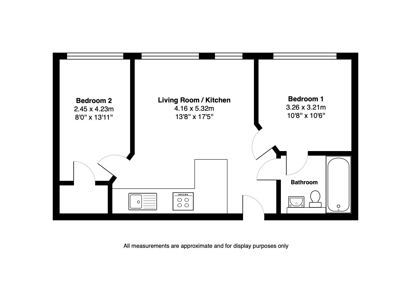 Flat 507, Gower Street, Derby, DE1 floorplan