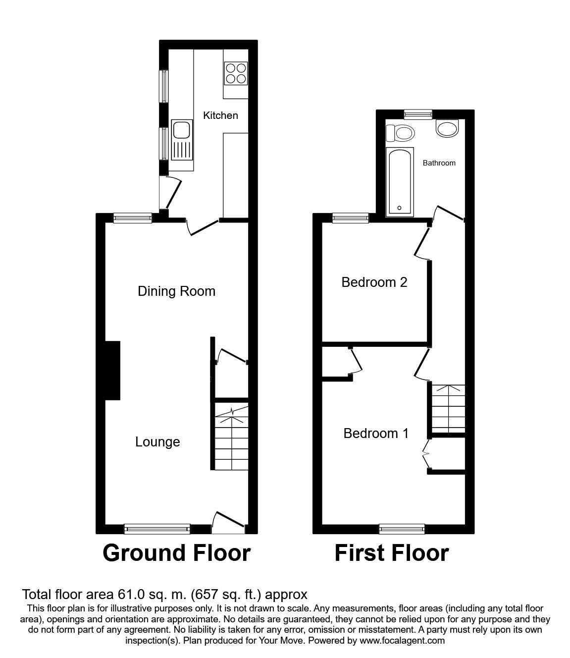 2 Bedrooms Semi-detached house for sale in Buller Street, Ilkeston DE7