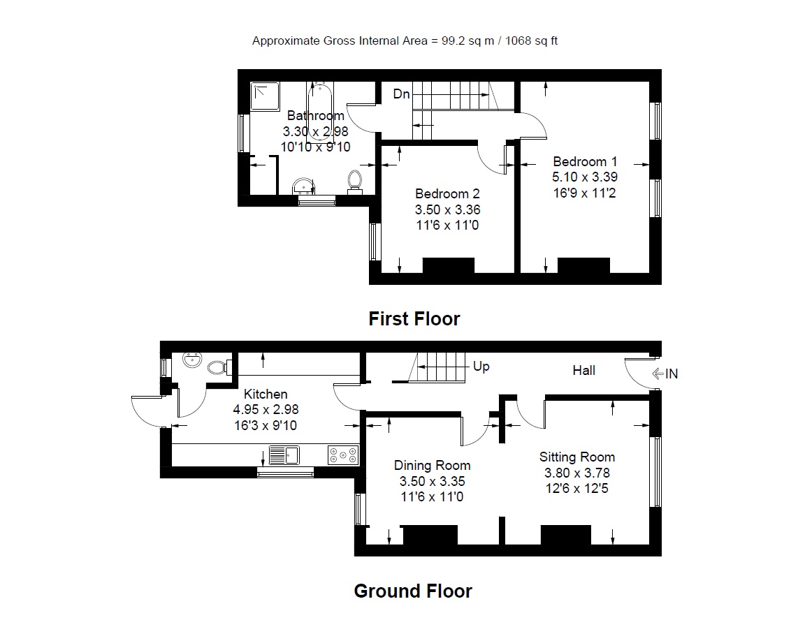 2 Bedrooms Terraced house for sale in Devonshire Road, Cambridge CB1