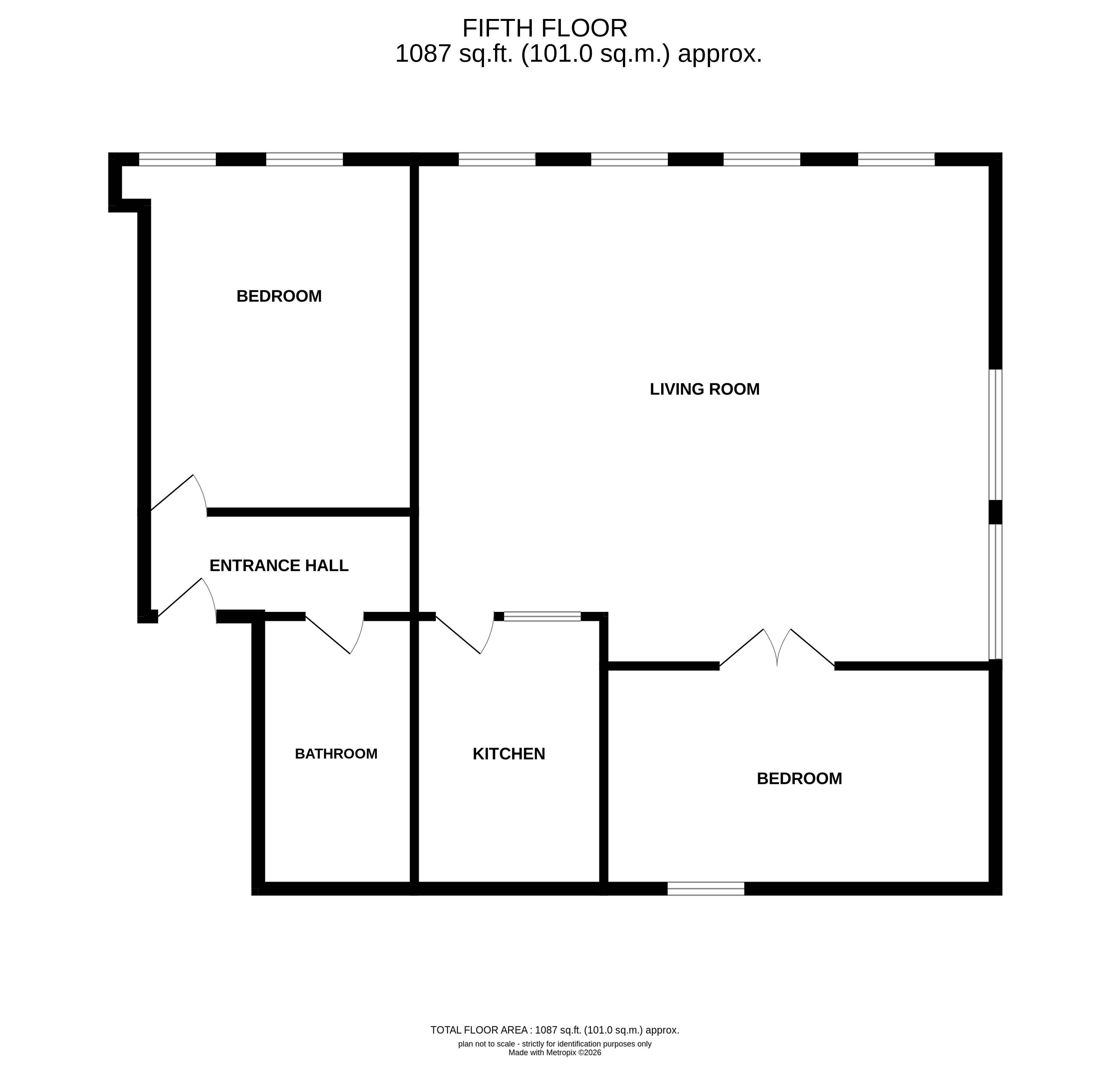Apartment 70, Broadgate House, 2, Broad Street, West Yorkshire floorplan