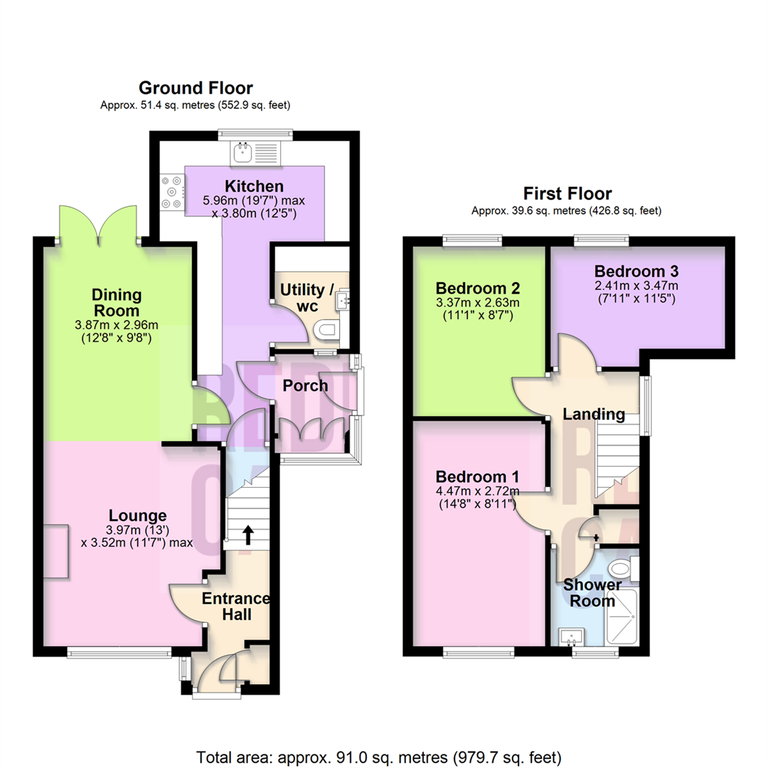 70, Greenbarn Way, Bolton floorplan