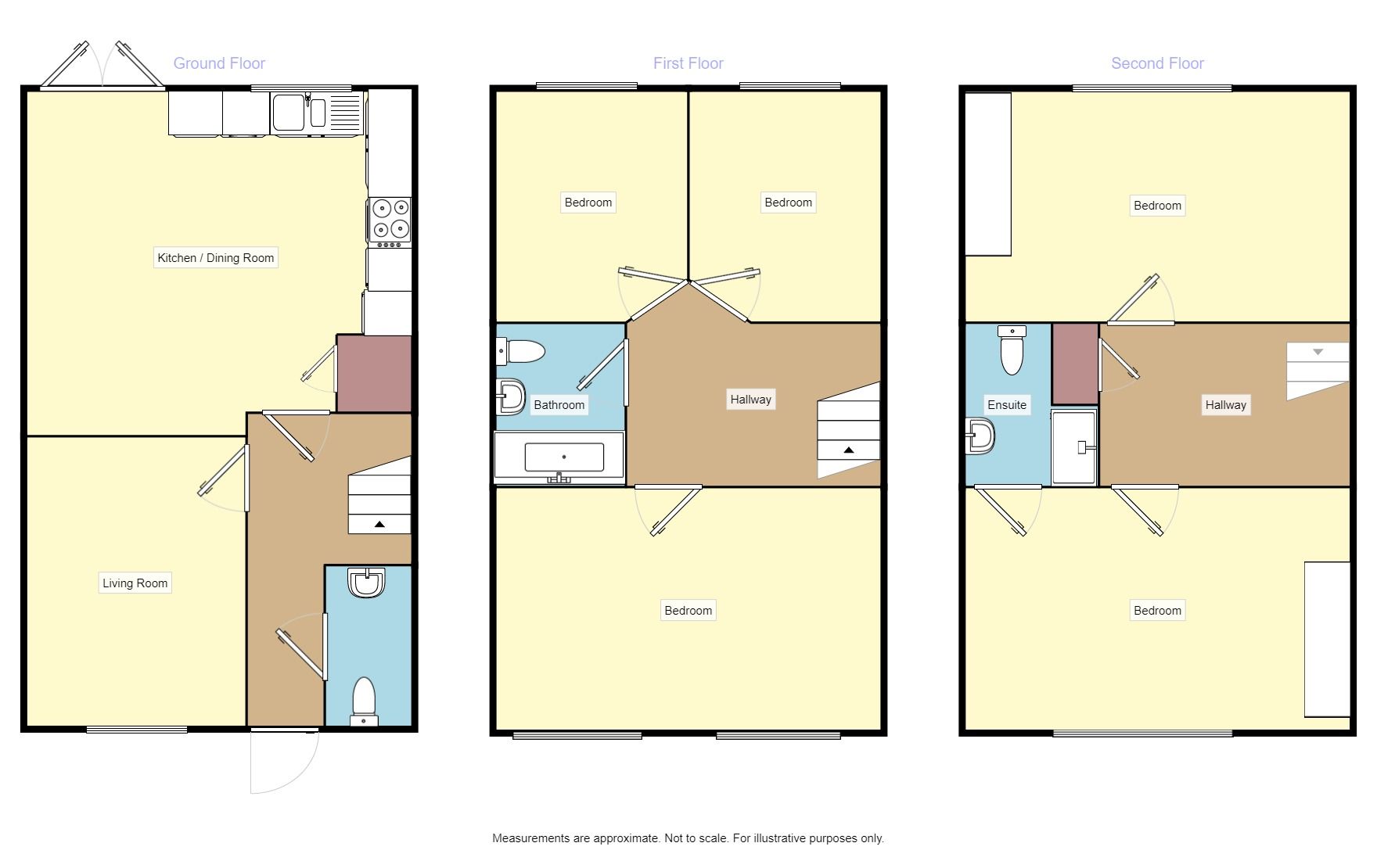 5 Bedrooms  to rent in Oak Tree Lane, Seacroft, Leeds LS14