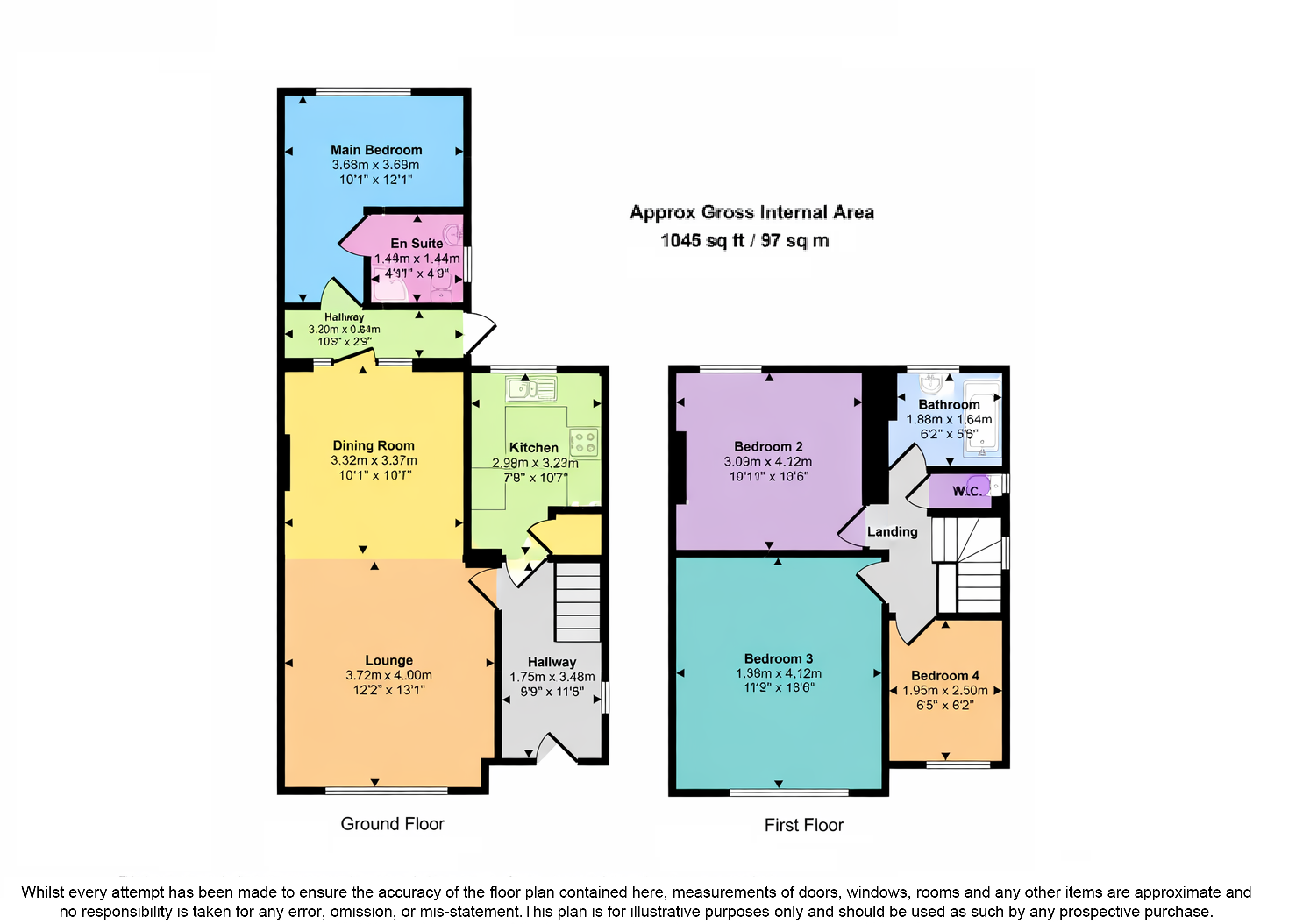 Dorchester Way, Harrow floorplan